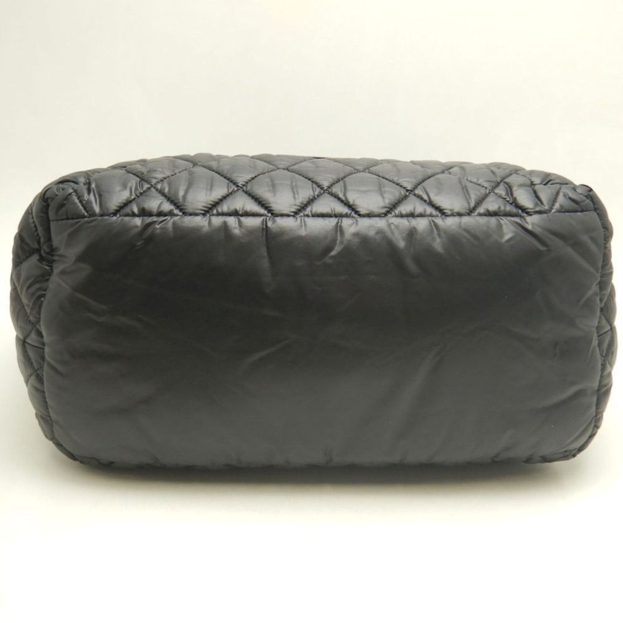 Chanel CHANEL Coco Cocoon PM A48610 Tote Bag, Nylon, Black, Women's, 253839 Size ONE SIZE - 7 Thumbnail