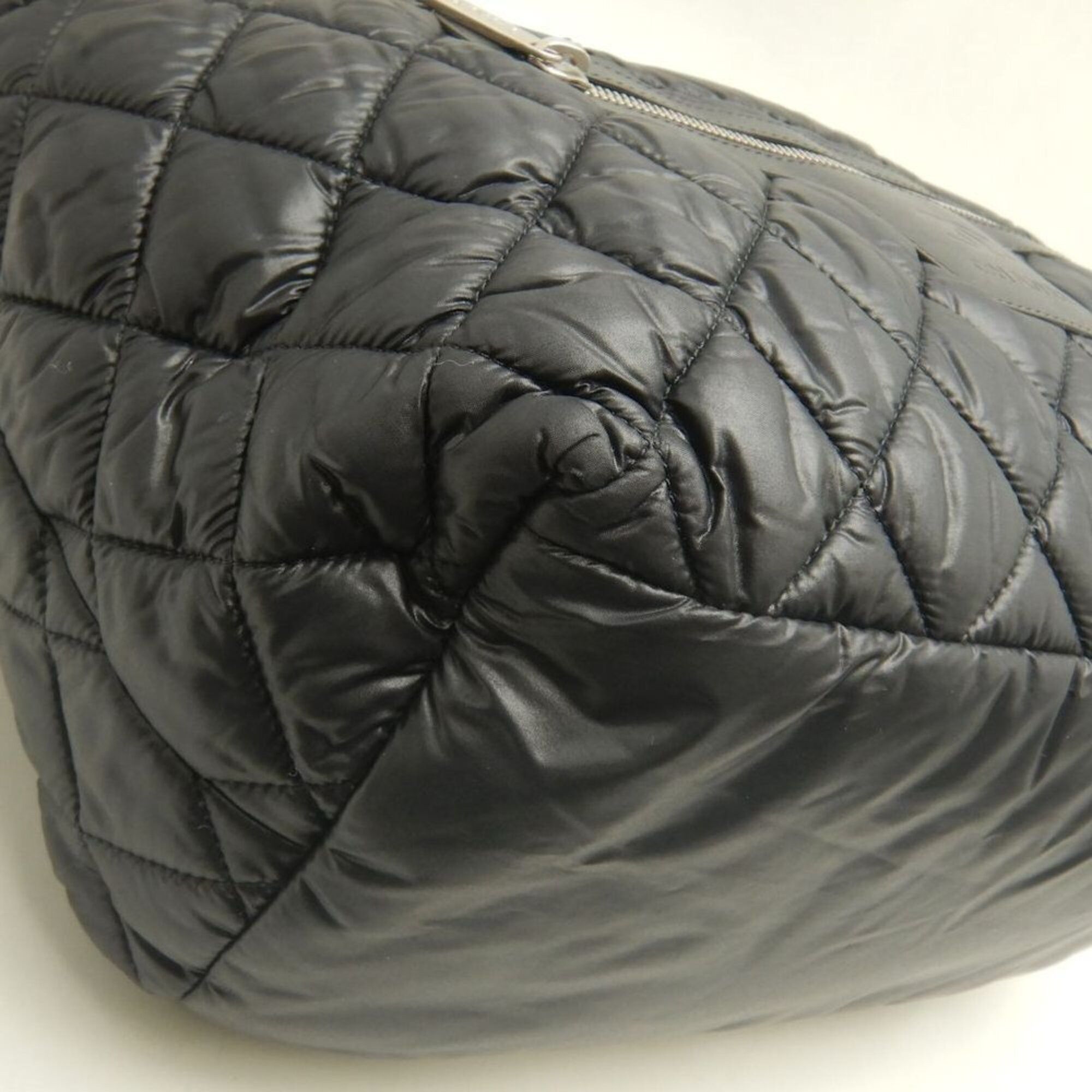Chanel CHANEL Coco Cocoon PM A48610 Tote Bag, Nylon, Black, Women's, 253839 Size ONE SIZE - 13 Thumbnail