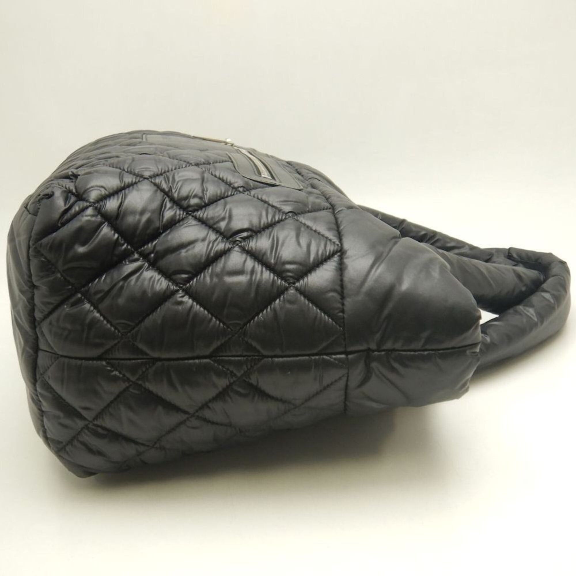 Chanel CHANEL Coco Cocoon PM A48610 Tote Bag, Nylon, Black, Women's, 253839 Size ONE SIZE - 6 Thumbnail