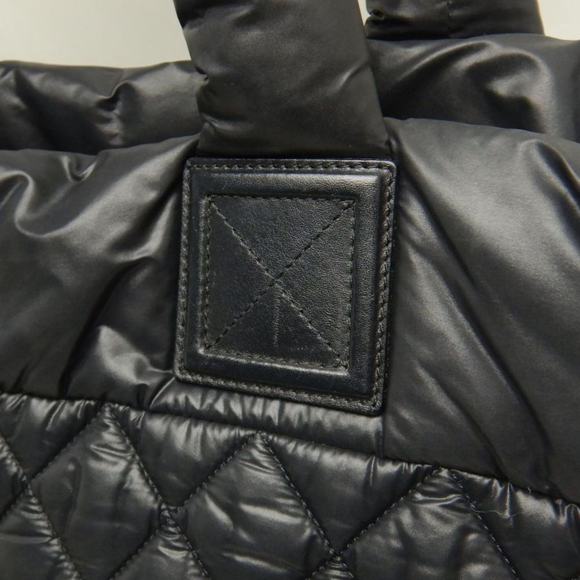 Chanel CHANEL Coco Cocoon PM A48610 Tote Bag, Nylon, Black, Women's, 253839 Size ONE SIZE - 12 Thumbnail
