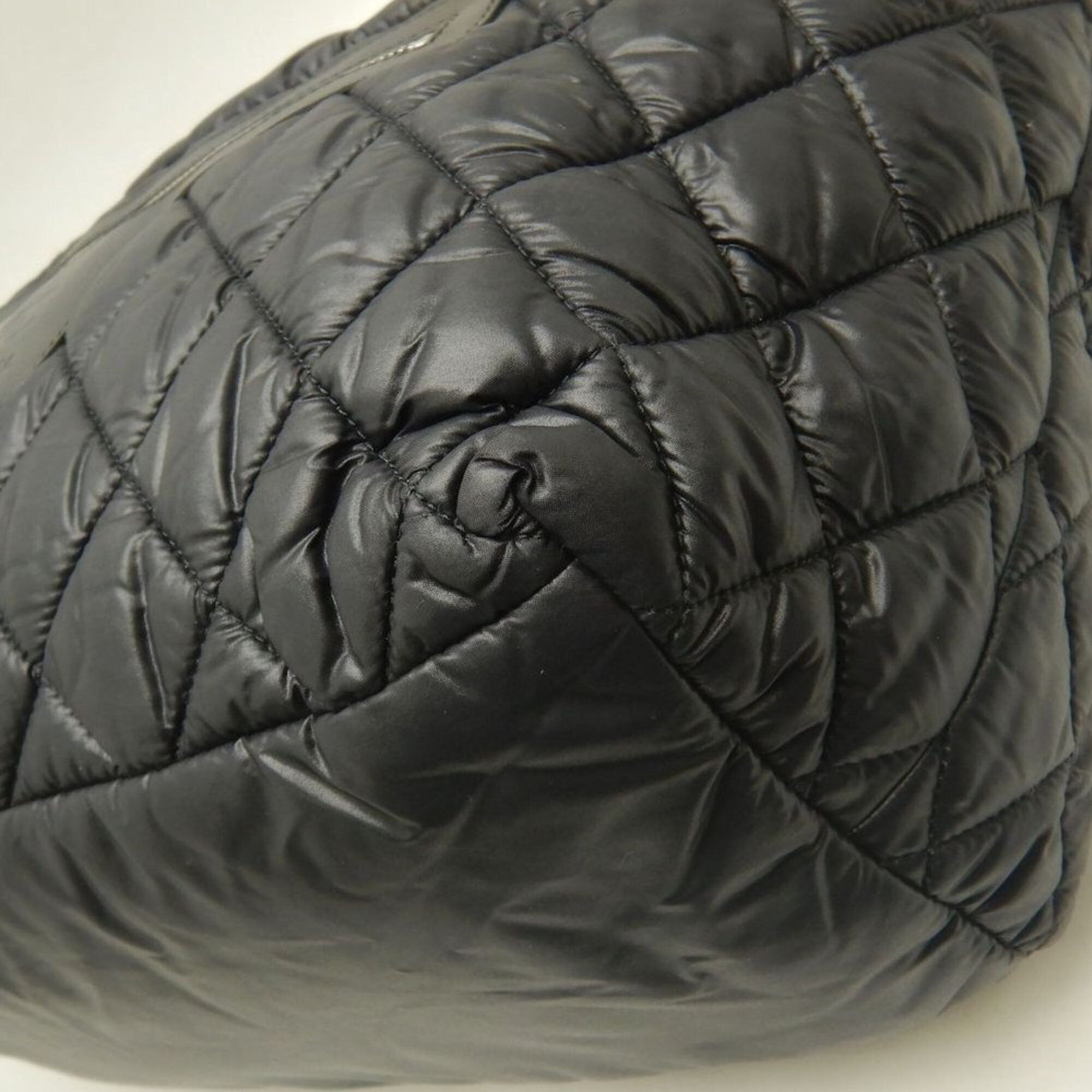 Chanel CHANEL Coco Cocoon PM A48610 Tote Bag, Nylon, Black, Women's, 253839 Size ONE SIZE - 14 Thumbnail