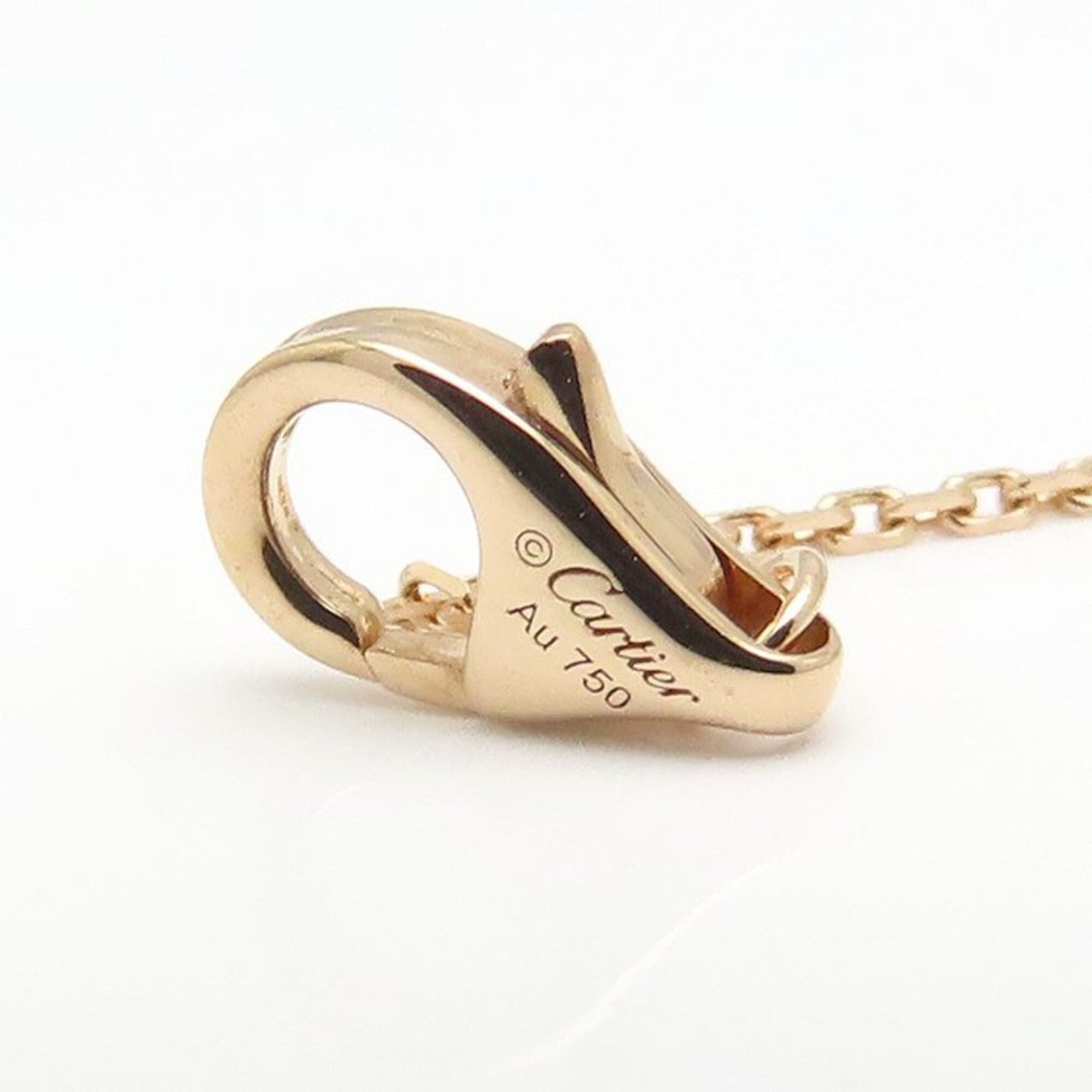 Cartier Cartier Damour Necklace XS 1P Diamond Diamants Légers 18KPG Women's B7224516 295532 Size ONE SIZE - 9 Thumbnail