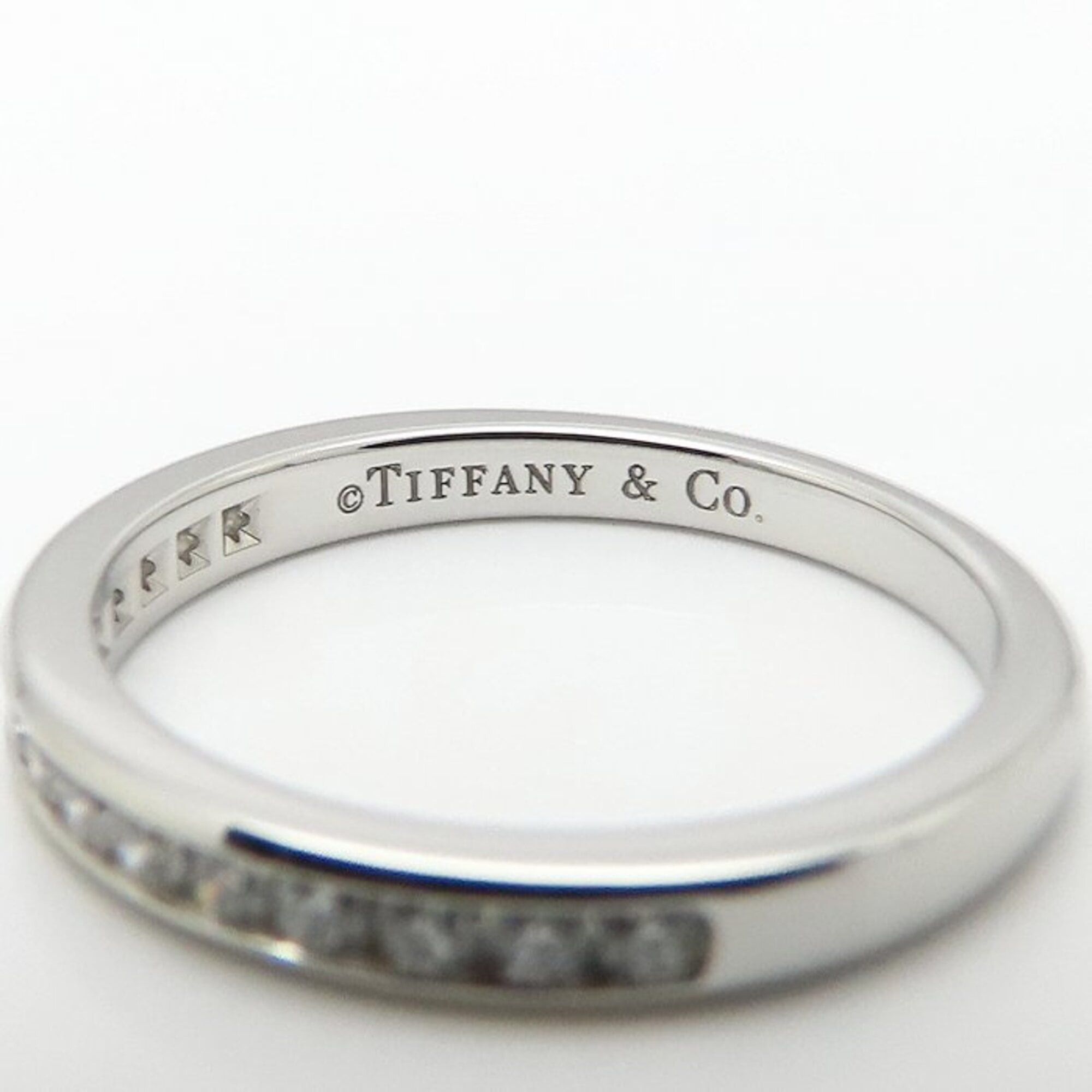 Tiffany & Co. TIFFANY&Co. Tiffany Half Eternity Diamond Ring for Women 295545 Size ONE SIZE - 6 Thumbnail