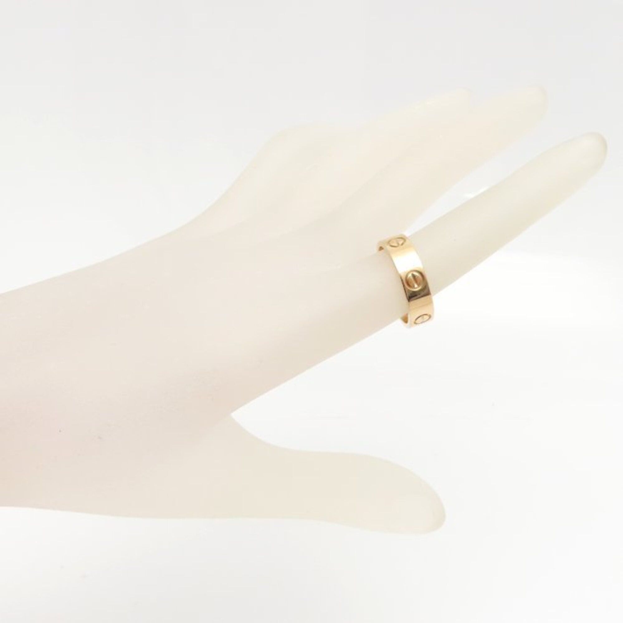 Cartier CARTIER Love Ring, Size #53, B4084800, 18K Pink Gold, Women's, 295538 Size ONE SIZE - 8 Thumbnail