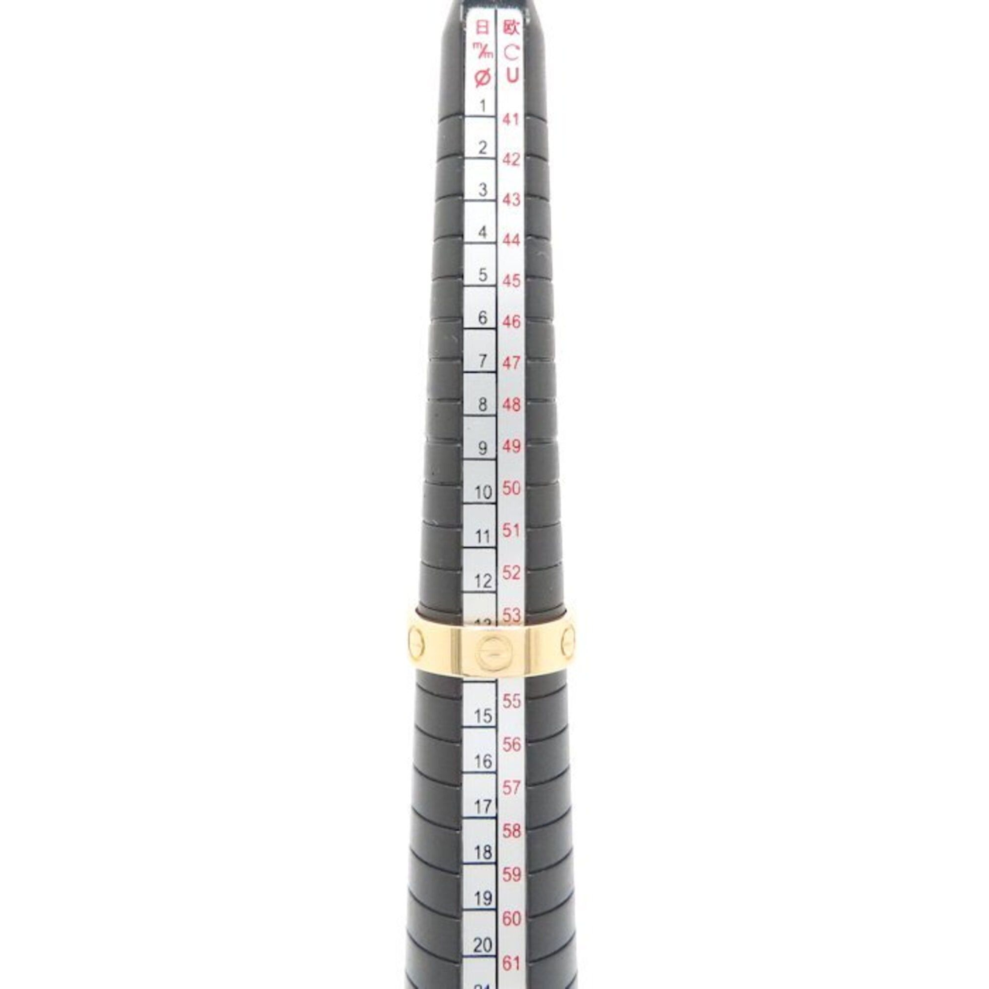 Cartier CARTIER Love Ring, Size #53, B4084800, 18K Pink Gold, Women's, 295538 Size ONE SIZE - 3 Thumbnail