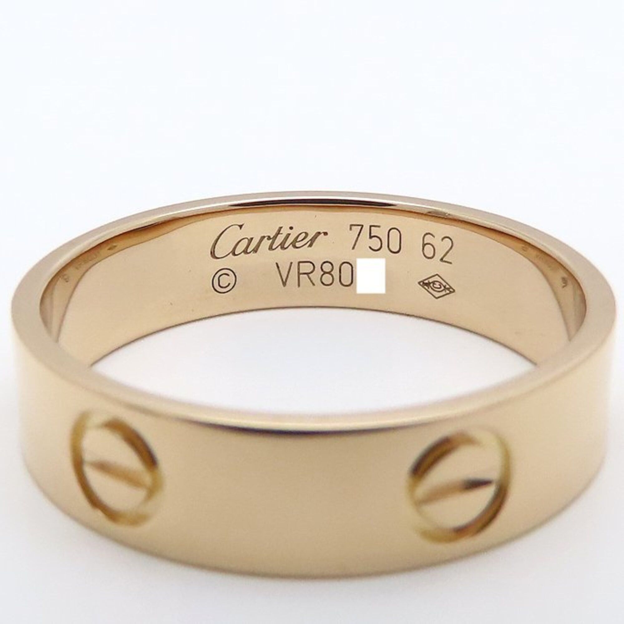 Cartier CARTIER Love Ring, size #62, 18KPG, Women's, B4084800 295536 Size ONE SIZE - 5 Thumbnail