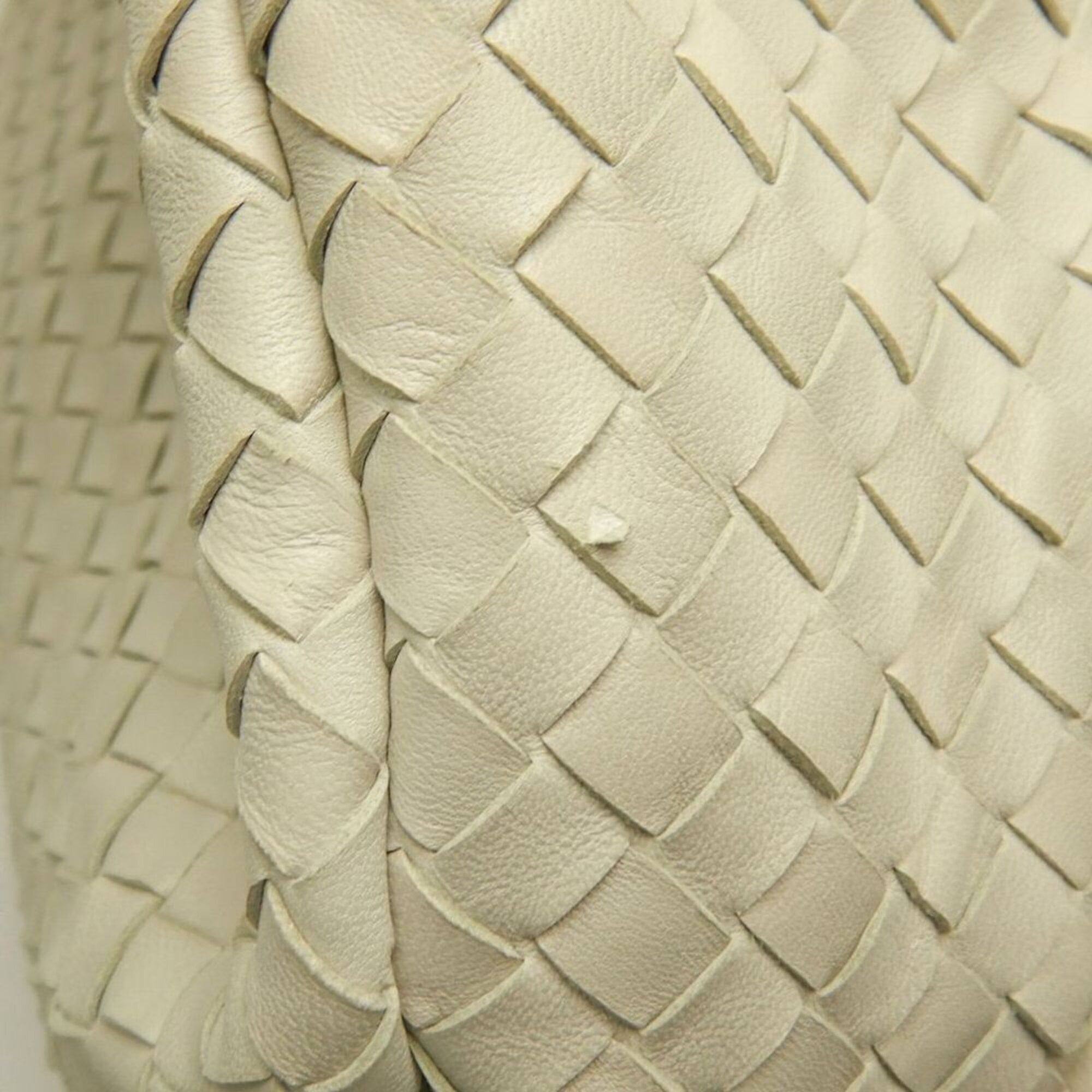 Bottega Veneta BOTTEGA VENETA Intrecciato 125787 Shoulder Bag Leather Ivory Women's 253849 Size ONE SIZE - 14 Thumbnail