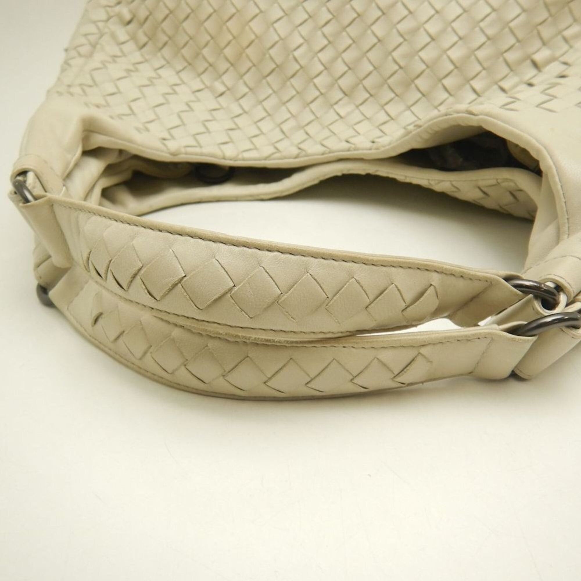Bottega Veneta BOTTEGA VENETA Intrecciato 125787 Shoulder Bag Leather Ivory Women's 253849 Size ONE SIZE - 7 Thumbnail
