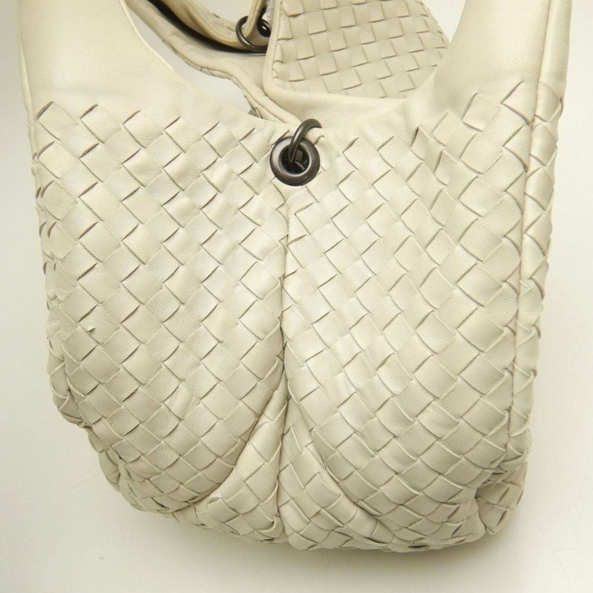 Bottega Veneta BOTTEGA VENETA Intrecciato 125787 Shoulder Bag Leather Ivory Women's 253849 Size ONE SIZE - 12 Thumbnail