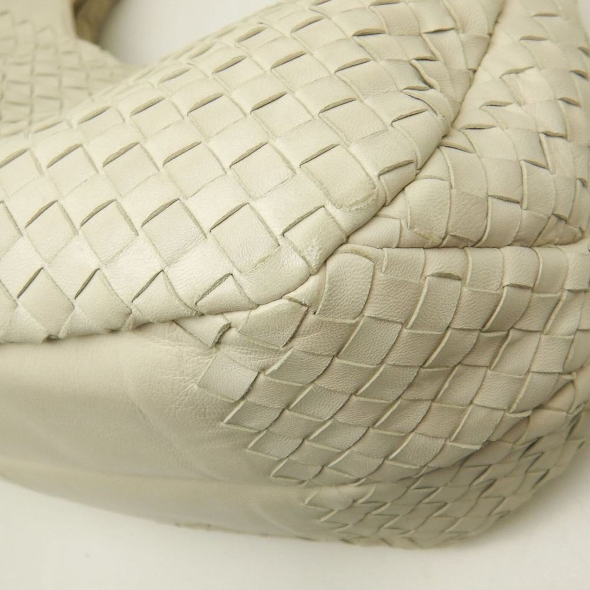 Bottega Veneta BOTTEGA VENETA Intrecciato 125787 Shoulder Bag Leather Ivory Women's 253849 Size ONE SIZE - 18 Thumbnail