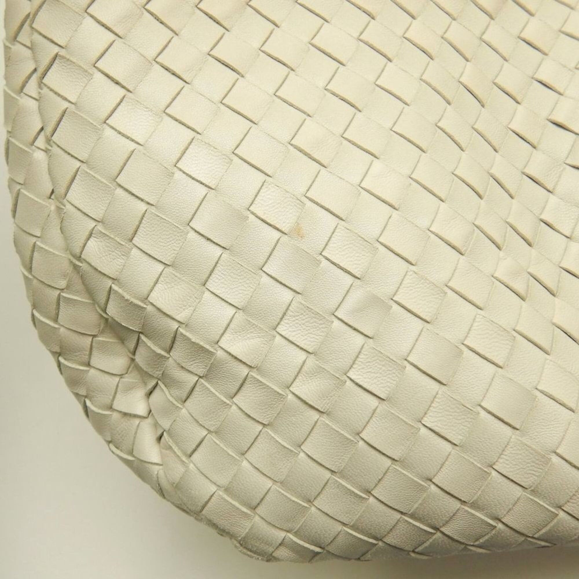 Bottega Veneta BOTTEGA VENETA Intrecciato 125787 Shoulder Bag Leather Ivory Women's 253849 Size ONE SIZE - 16 Thumbnail