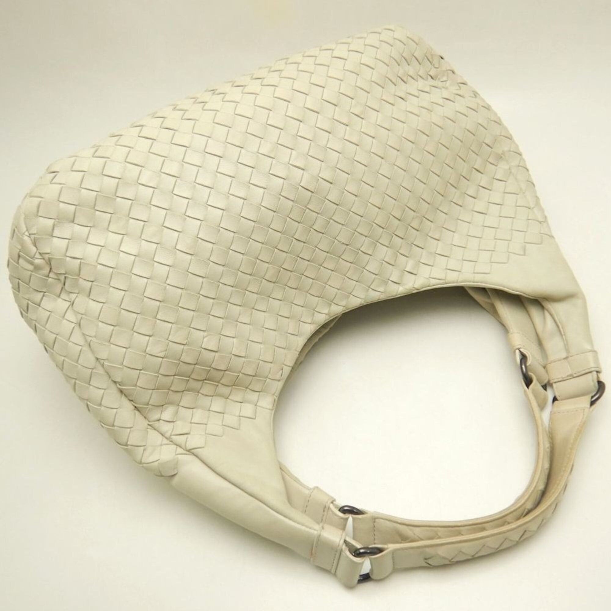 Bottega Veneta BOTTEGA VENETA Intrecciato 125787 Shoulder Bag Leather Ivory Women's 253849 Size ONE SIZE - 3 Thumbnail