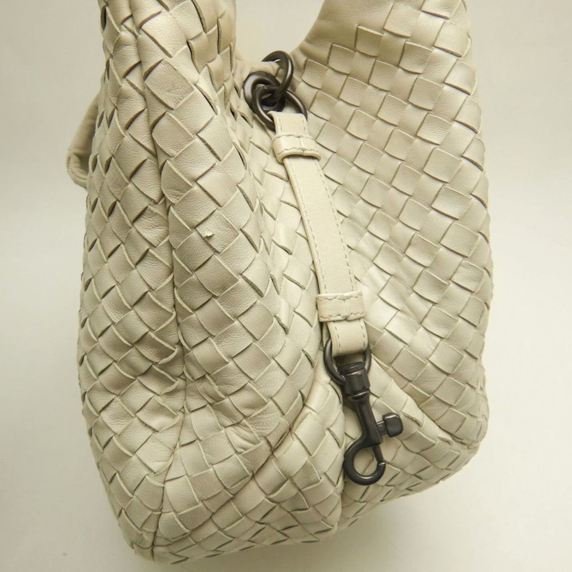 Bottega Veneta BOTTEGA VENETA Intrecciato 125787 Shoulder Bag Leather Ivory Women's 253849 Size ONE SIZE - 13 Thumbnail
