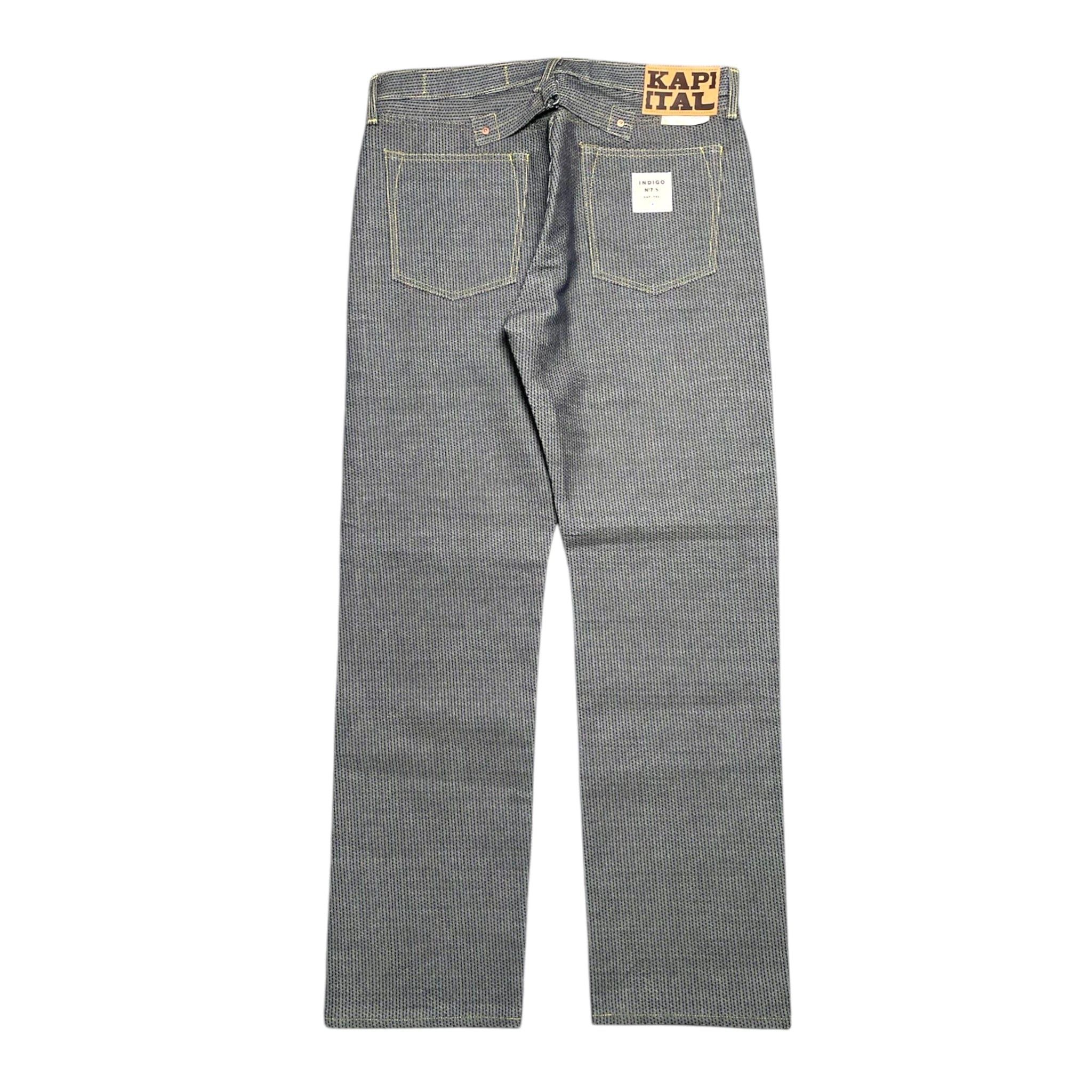 Kapital Century Denim No.7 5P Monkey Cisco Jeans Navy Size US 30 / EU 46 - 2 Thumbnail