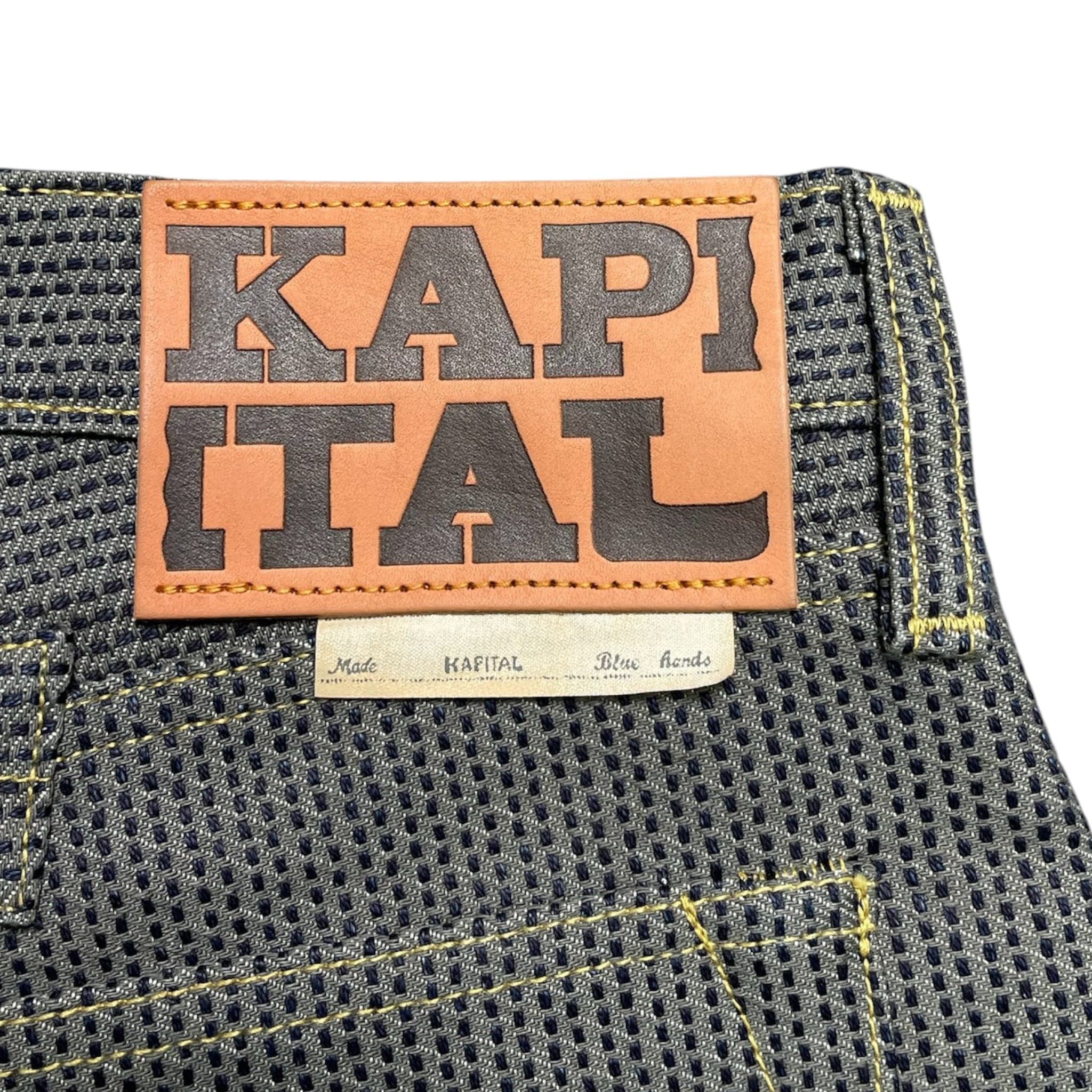Kapital Century Denim No.7 5P Monkey Cisco Jeans Navy Size US 30 / EU 46 - 4 Thumbnail