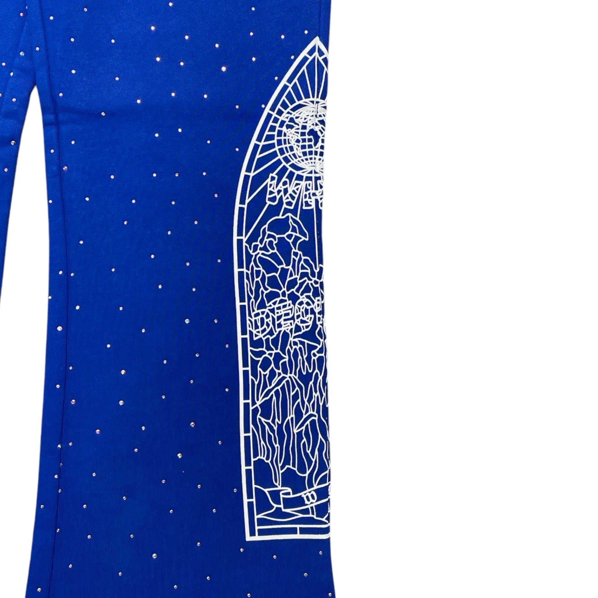 Who Decides War Rhinestone Sweatpants Indigo Size US 36 / EU 52 - 3 Thumbnail