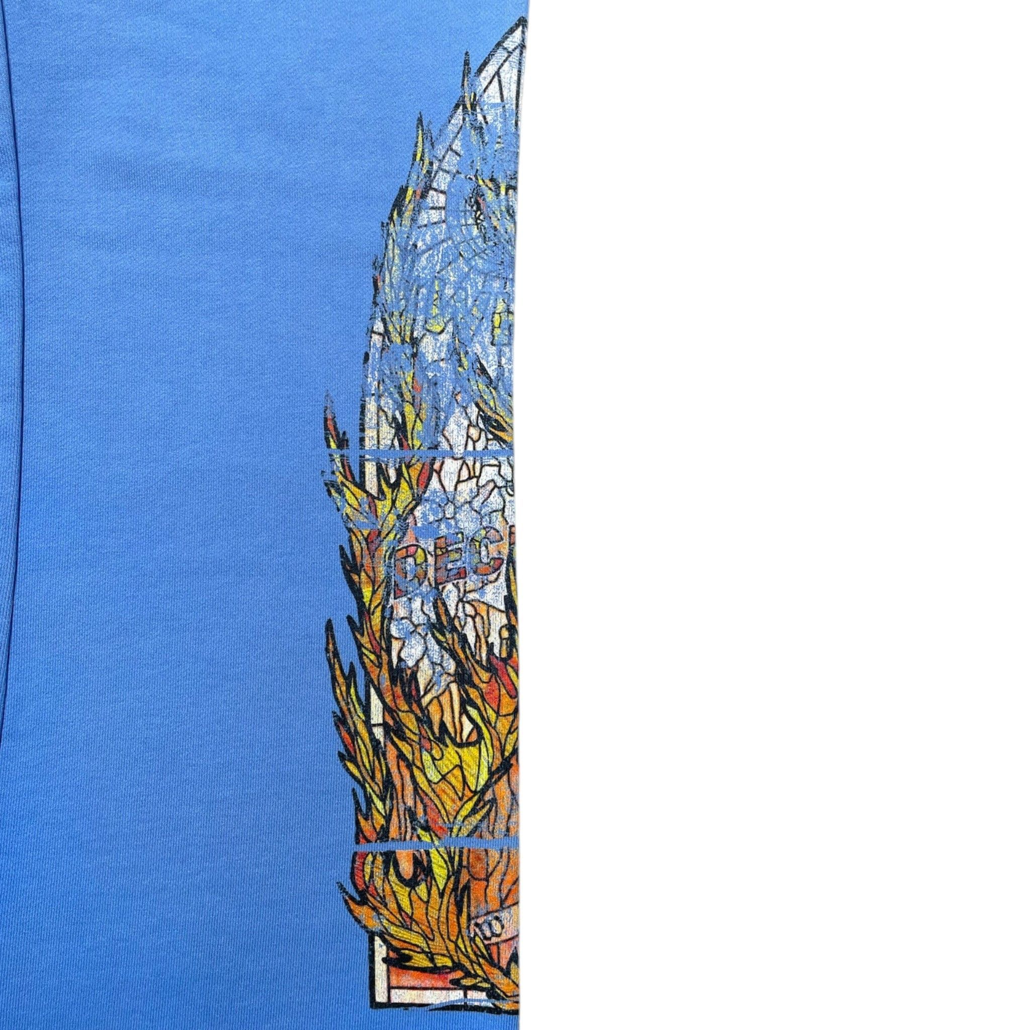 Who Decides War Faded Flame Glass Sweatpants Sky Size US 36 / EU 52 - 3 Thumbnail