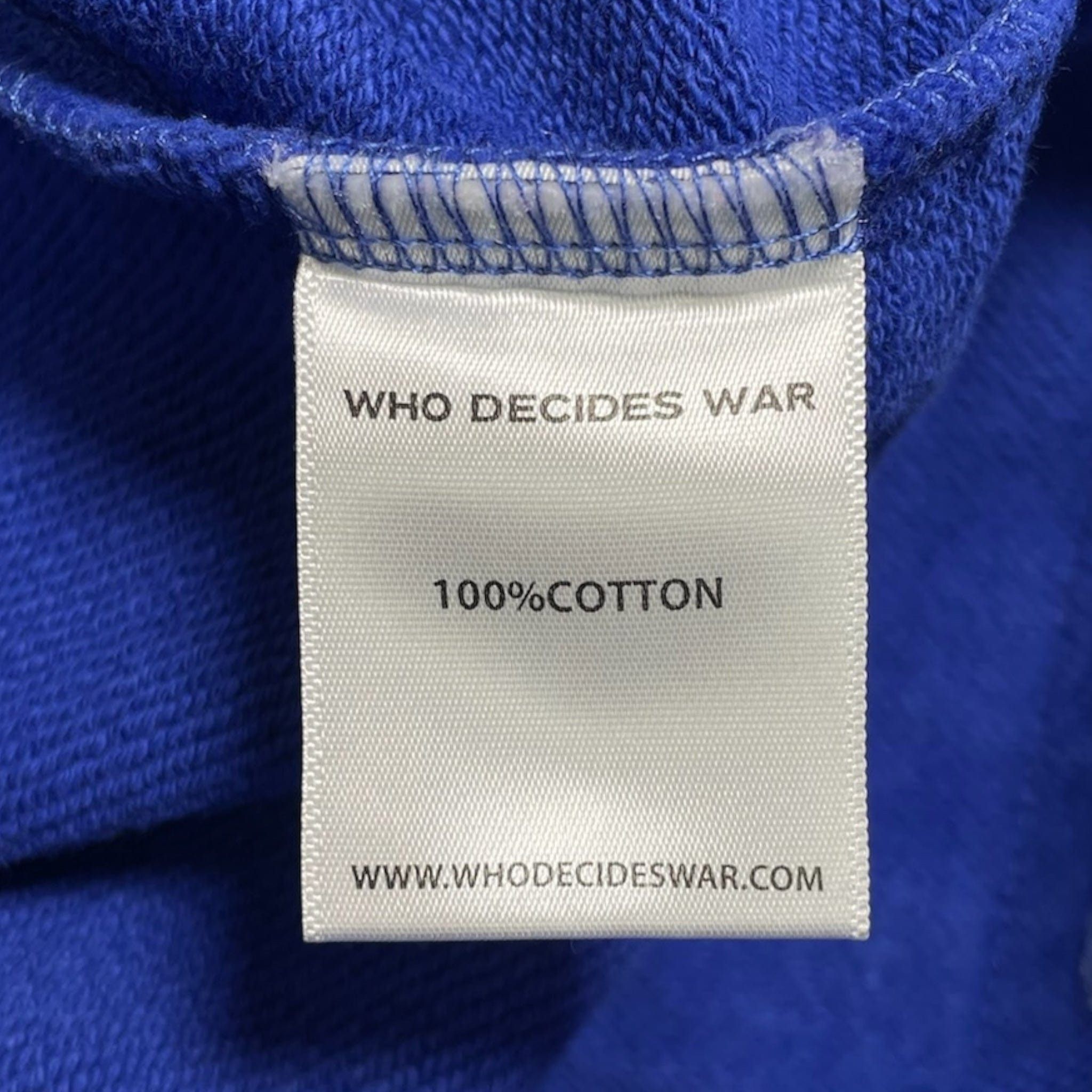 Who Decides War Glory Fabricated Crewneck Sweatshirt Blue Size US XS / EU 42 / 0 - 5 Thumbnail