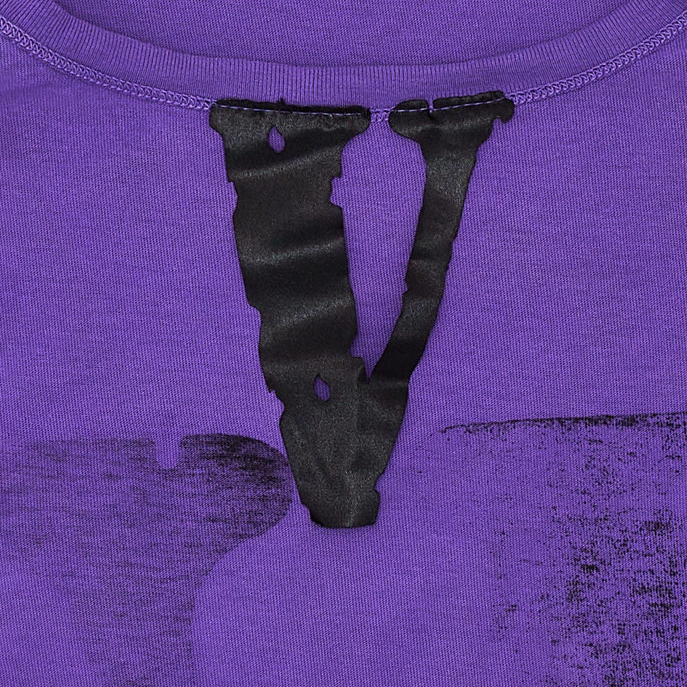 Vlone Friends Short Sleeve Tee Shirt Black/Purple Size US L / EU 52-54 / 3 - 5 Thumbnail