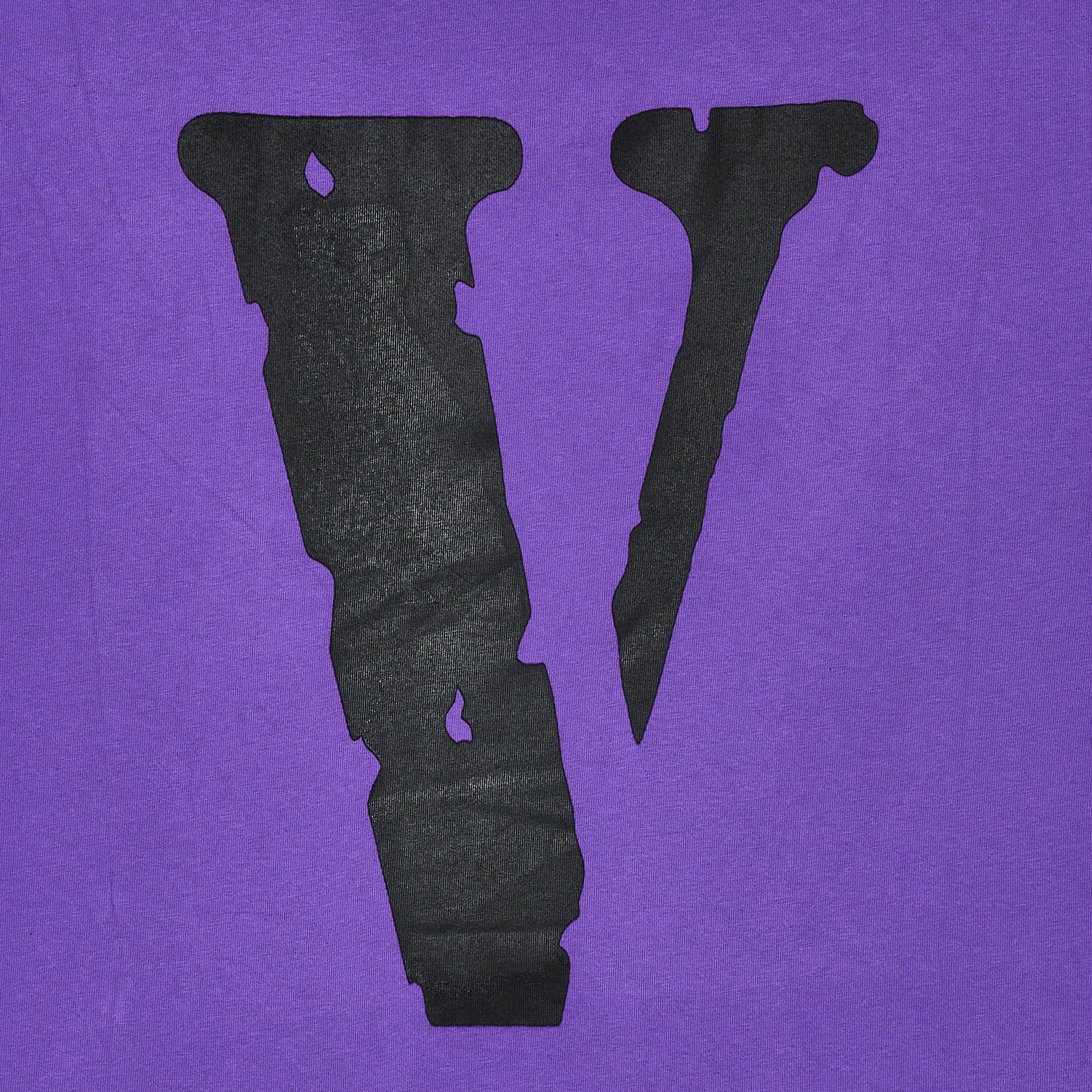 Vlone Friends Short Sleeve Tee Shirt Black/Purple Size US L / EU 52-54 / 3 - 4 Thumbnail