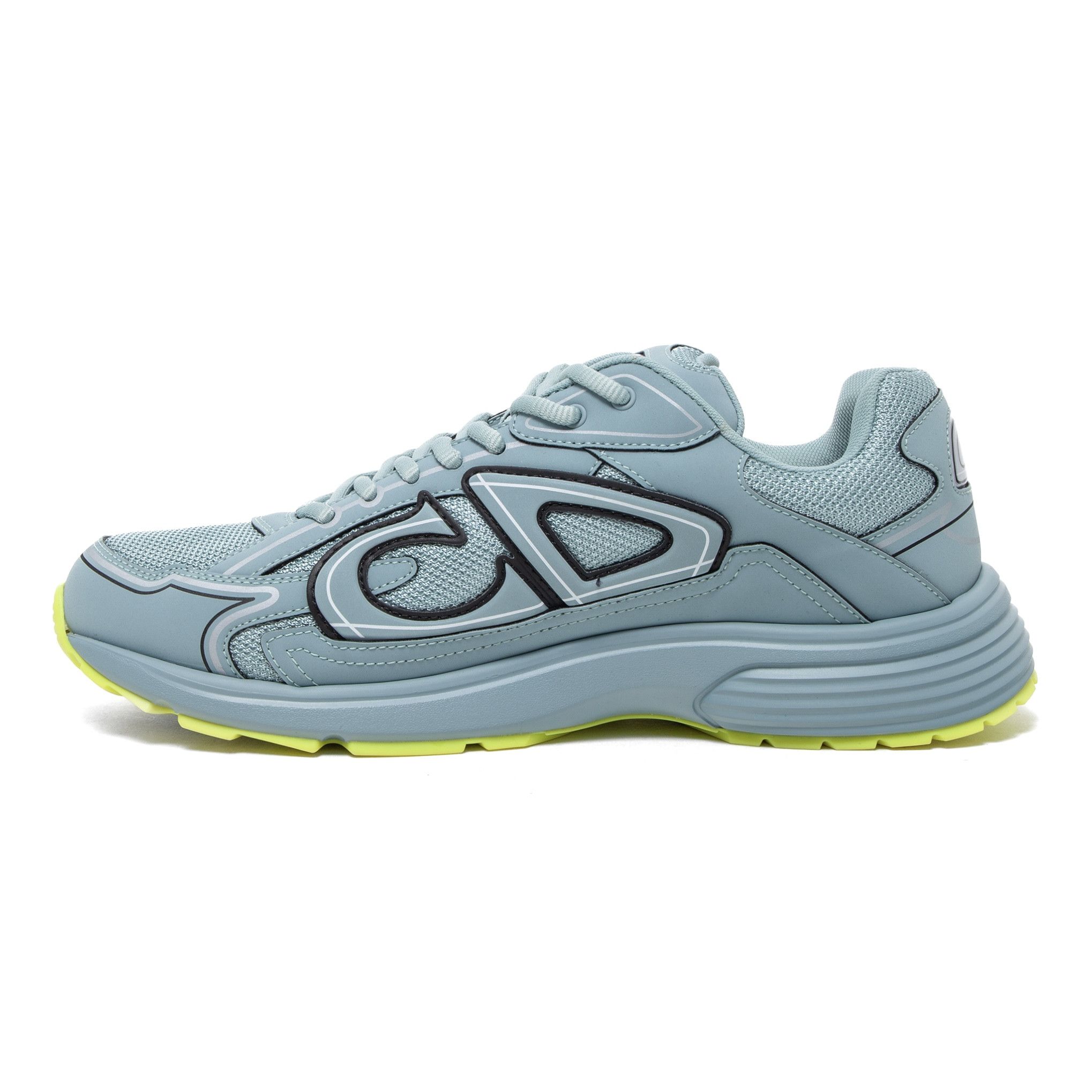 Dior Dior B30 Trainer Light Blue Yellow Size US 9 / EU 42 - 3 Thumbnail