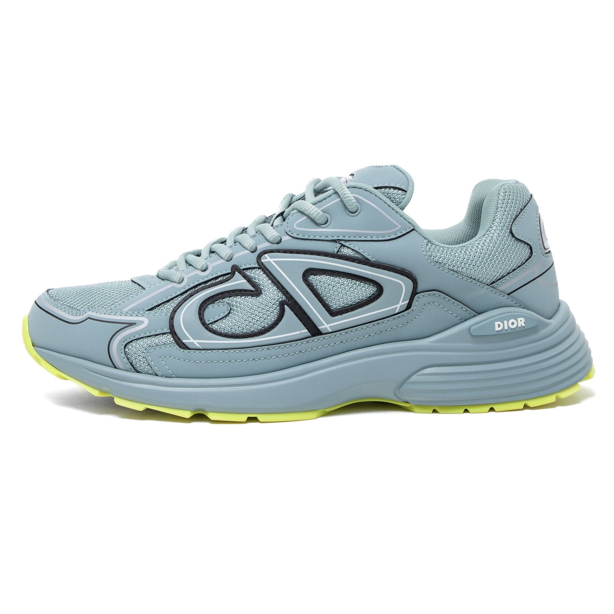 Dior Dior B30 Trainer Light Blue Yellow Size US 9 / EU 42 - 2 Thumbnail