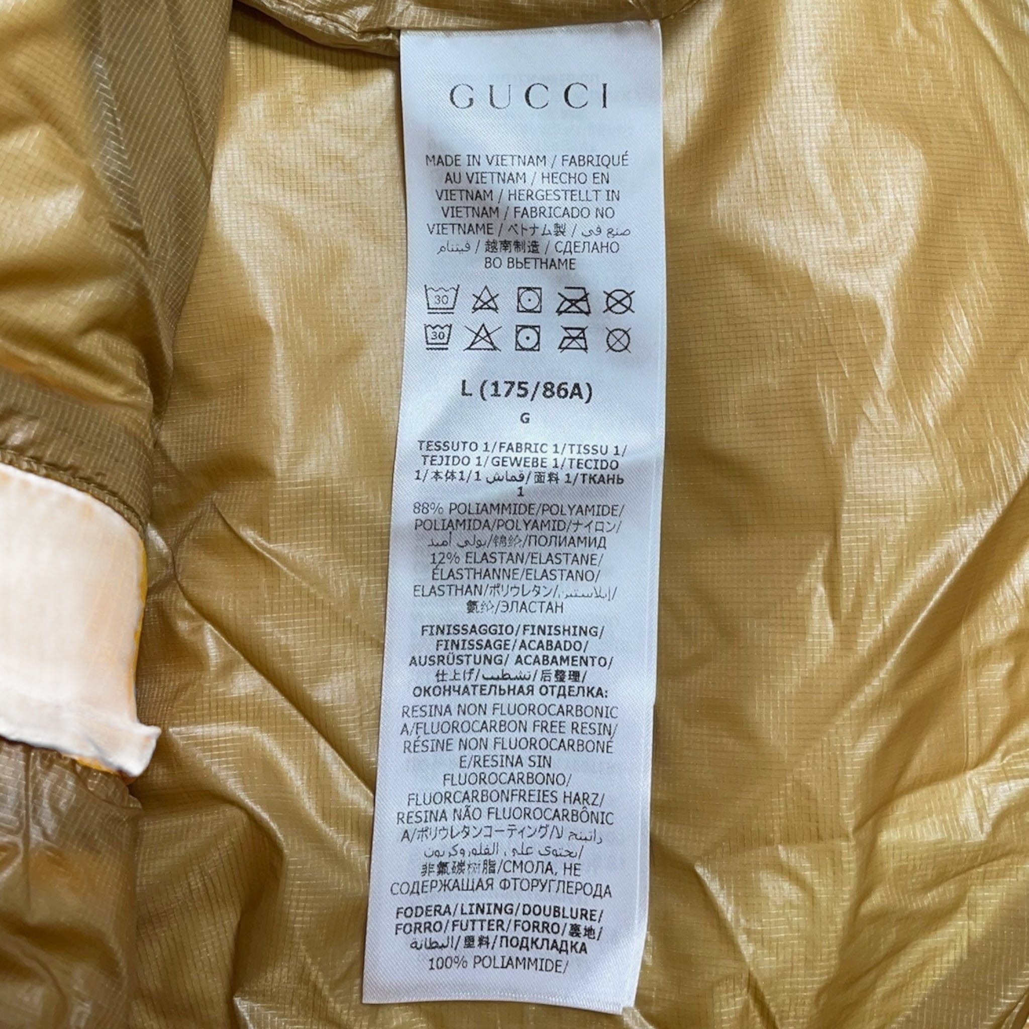 Gucci x The North Face Polyamide Pants Yellow Size US 33 - 5 Thumbnail