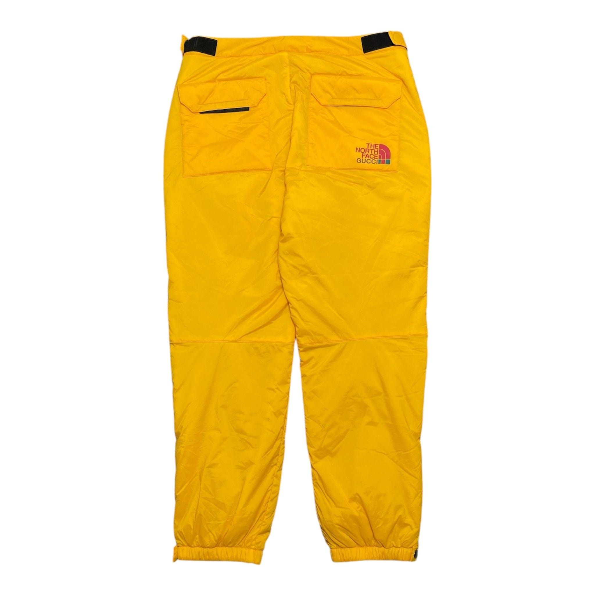 Gucci x The North Face Polyamide Pants Yellow Size US 33 - 2 Thumbnail