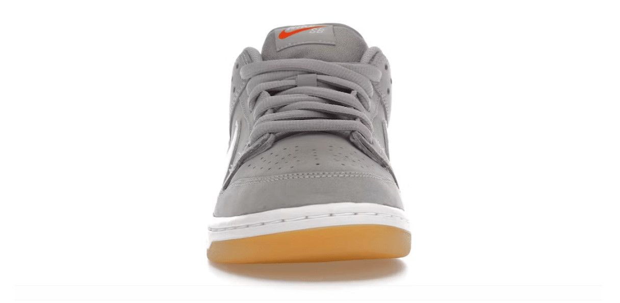 Nike SB Dunk Low Pro ISO Orange Label Wolf Grey Gum Size US 9.5 / EU 42-43 - 3 Thumbnail