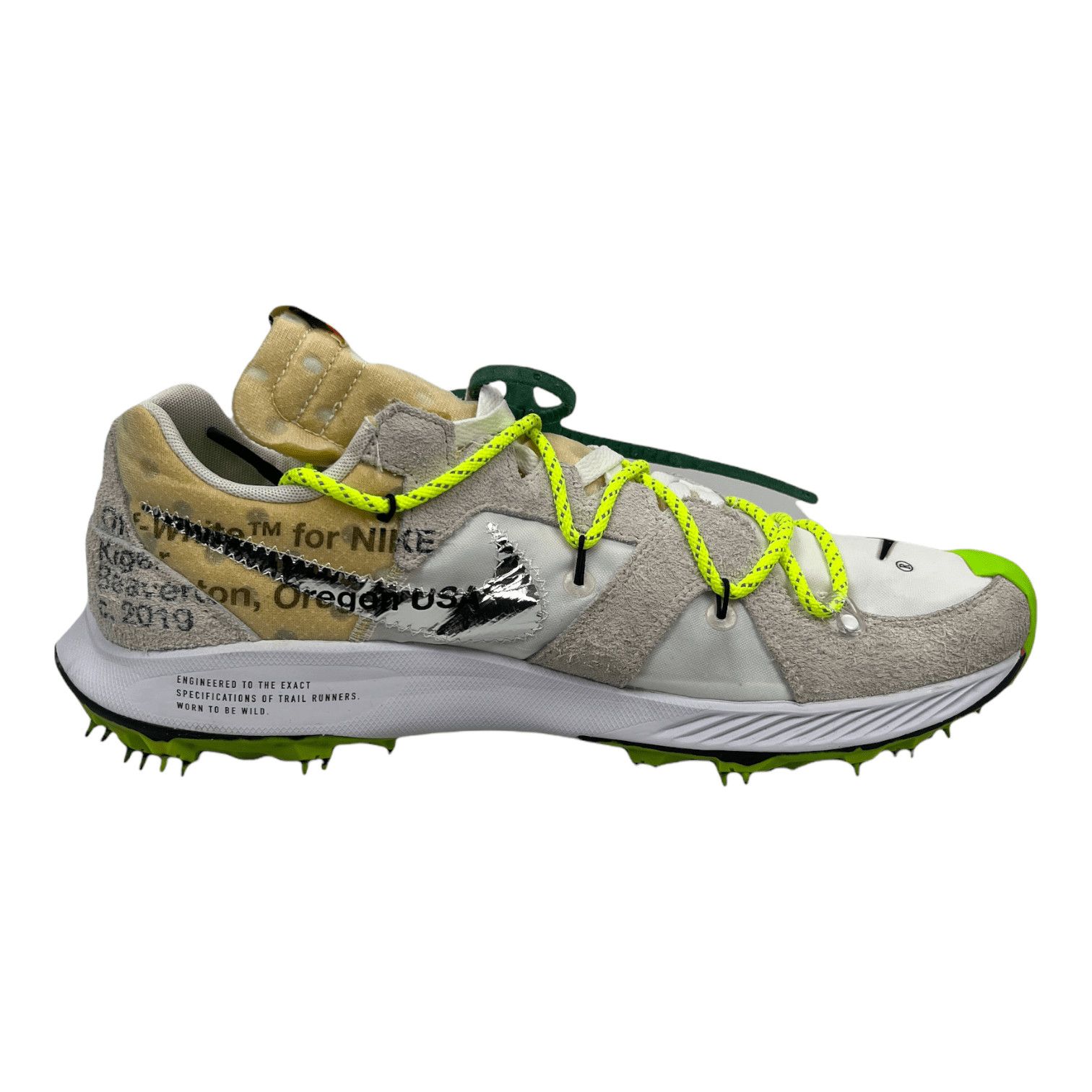 Nike Zoom Terra Kiger 5 Off-White White (W) Size US 12 / IT 42 - 3 Thumbnail