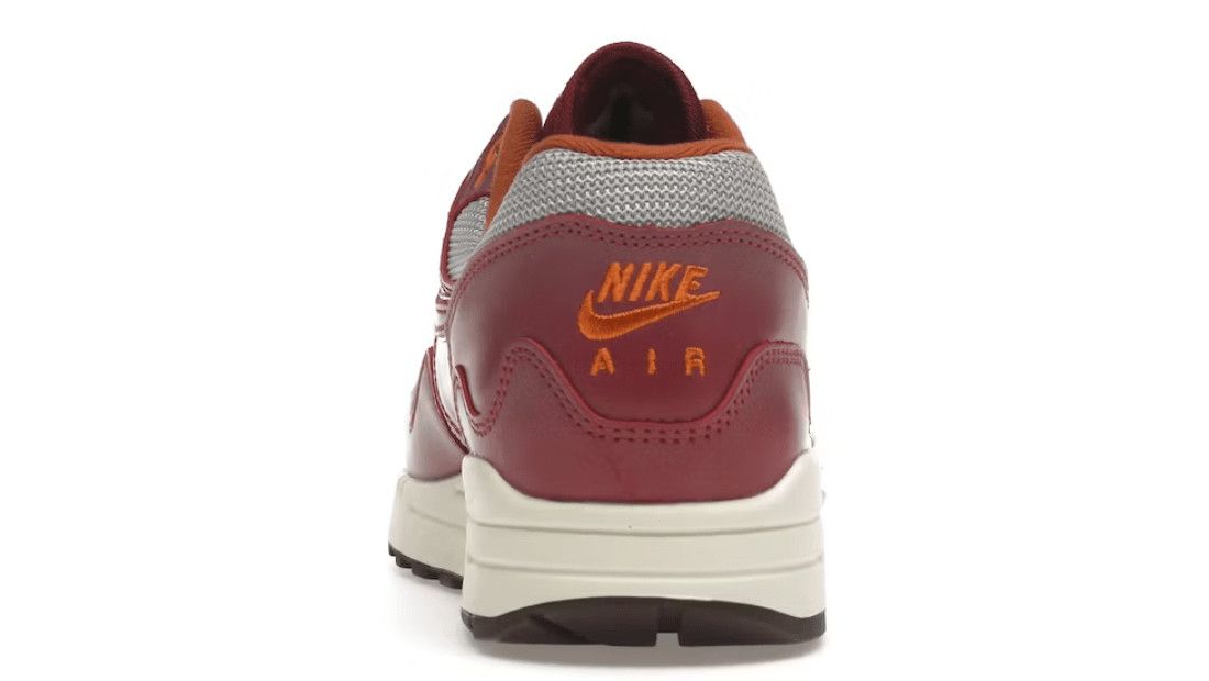 Nike Air Max 1 Patta Waves Rush Maroon (with Bracelet) Size US 8.5 / EU 41-42 - 4 Thumbnail
