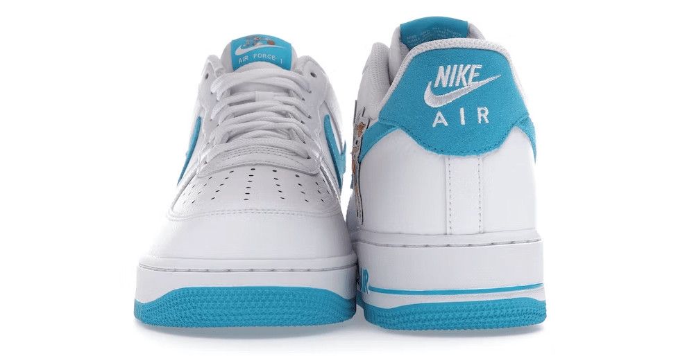 Nike Air Force 1 Low Hare Space Jam Size US 11.5 / EU 44-45 - 3 Thumbnail