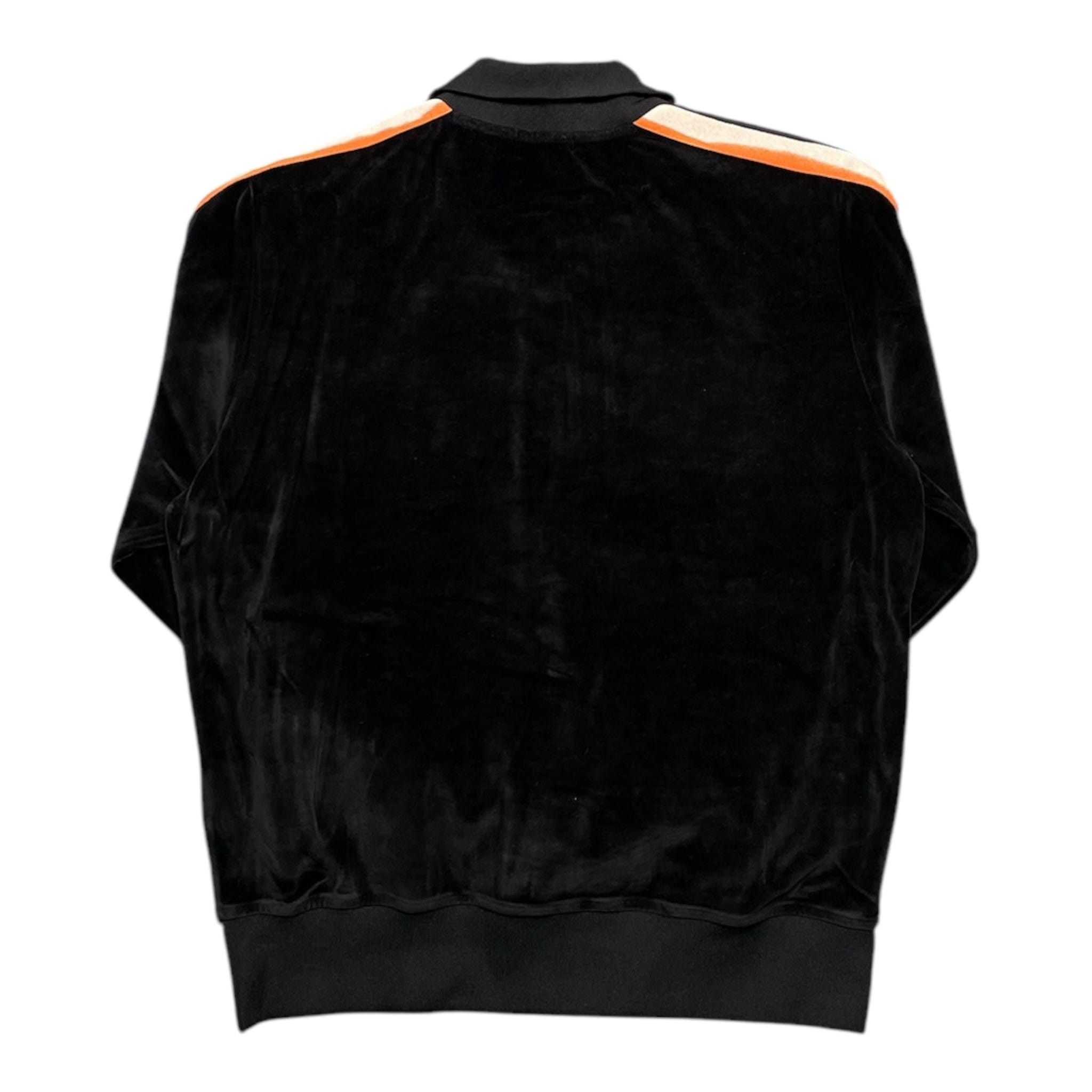 Palm Angels Chenille Track Jacket Watercolor Black Size US XL / EU 56 / 4 - 2 Thumbnail