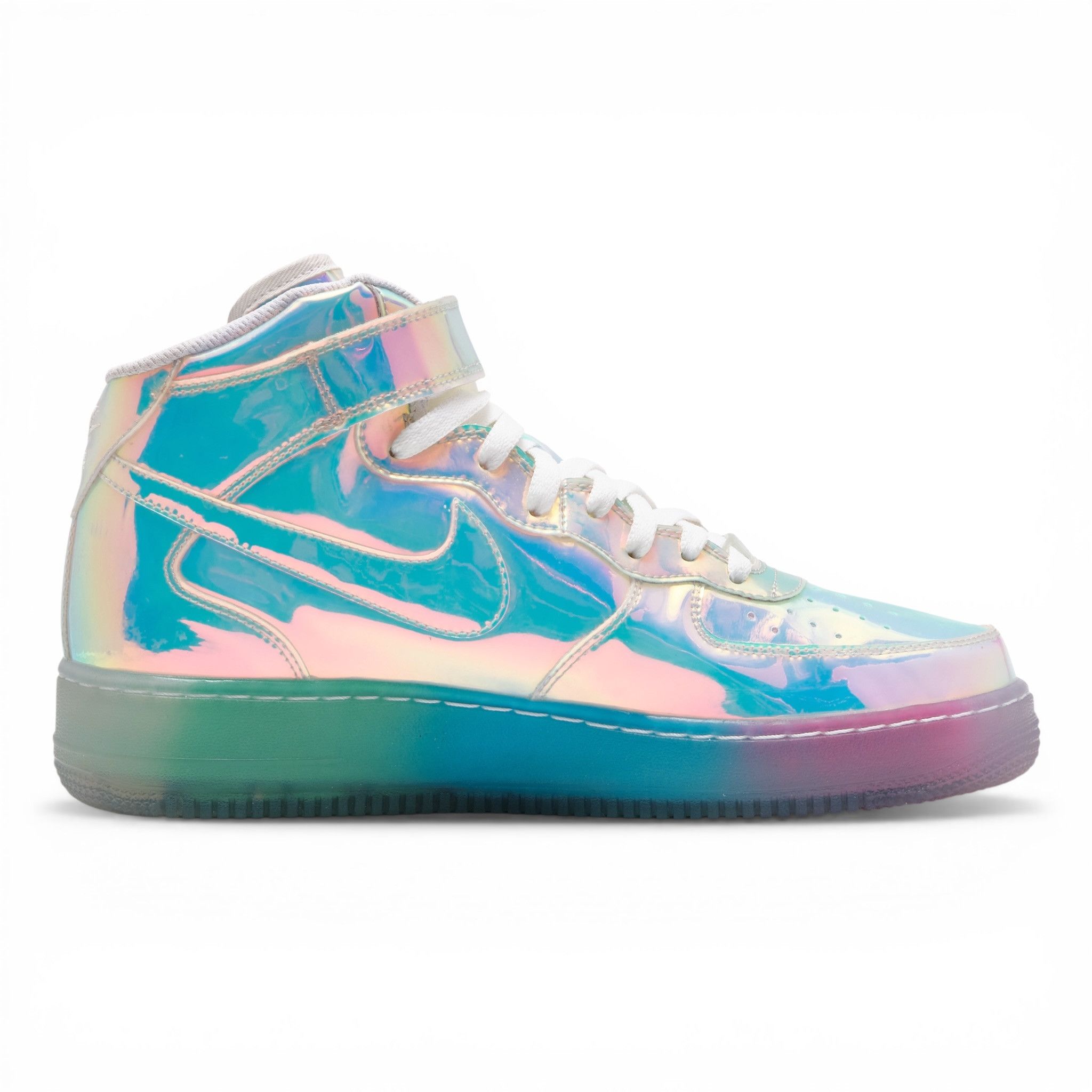 Nike Air Force 1 Mid Iridescent ( ID) Size US 9.5 / EU 42-43 - 4 Thumbnail