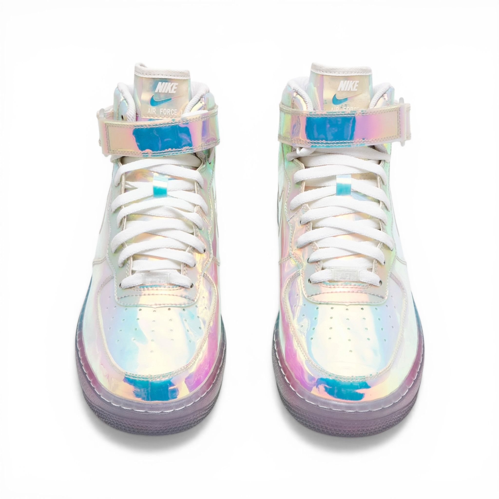 Nike Air Force 1 Mid Iridescent ( ID) Size US 9.5 / EU 42-43 - 5 Thumbnail