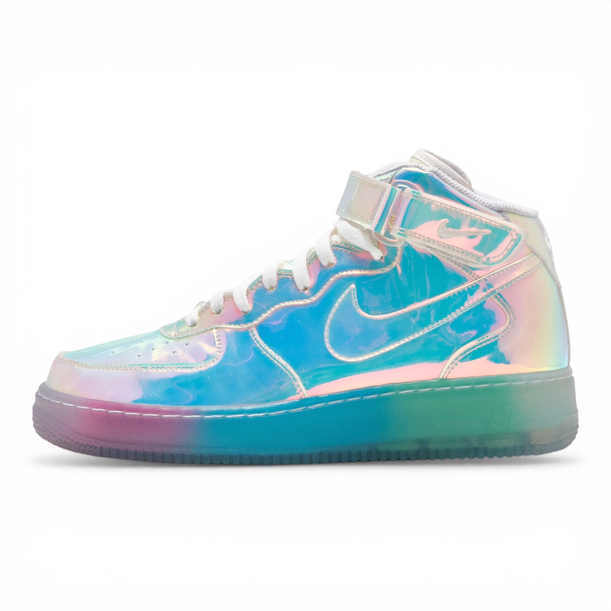 Nike Air Force 1 Mid Iridescent ( ID) Size US 9.5 / EU 42-43 - 2 Thumbnail
