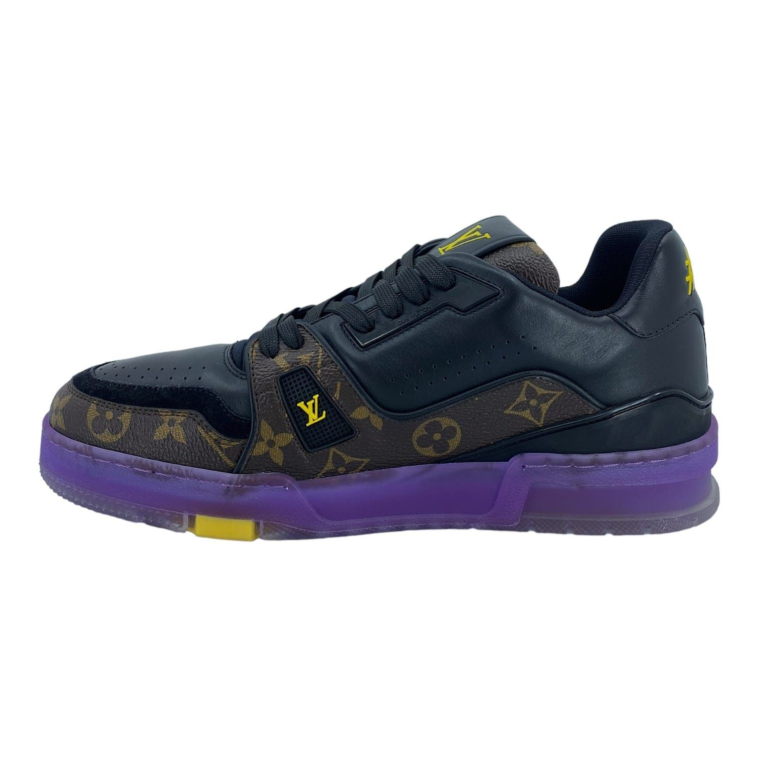 Louis Vuitton LV Trainer Low Monogram Purple Size US 7.5 / EU 40-41 - 3 Thumbnail