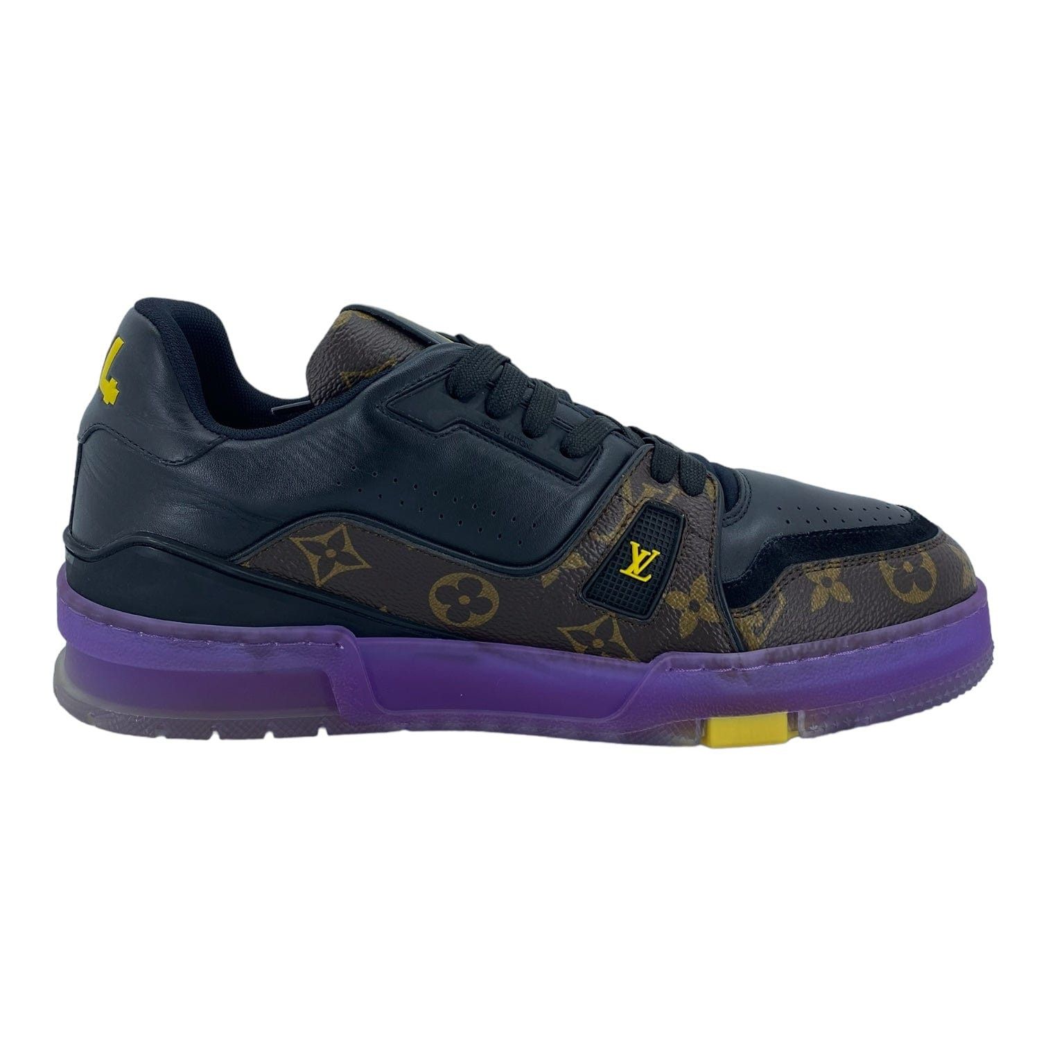 Louis Vuitton LV Trainer Low Monogram Purple Size US 7.5 / EU 40-41 - 4 Thumbnail