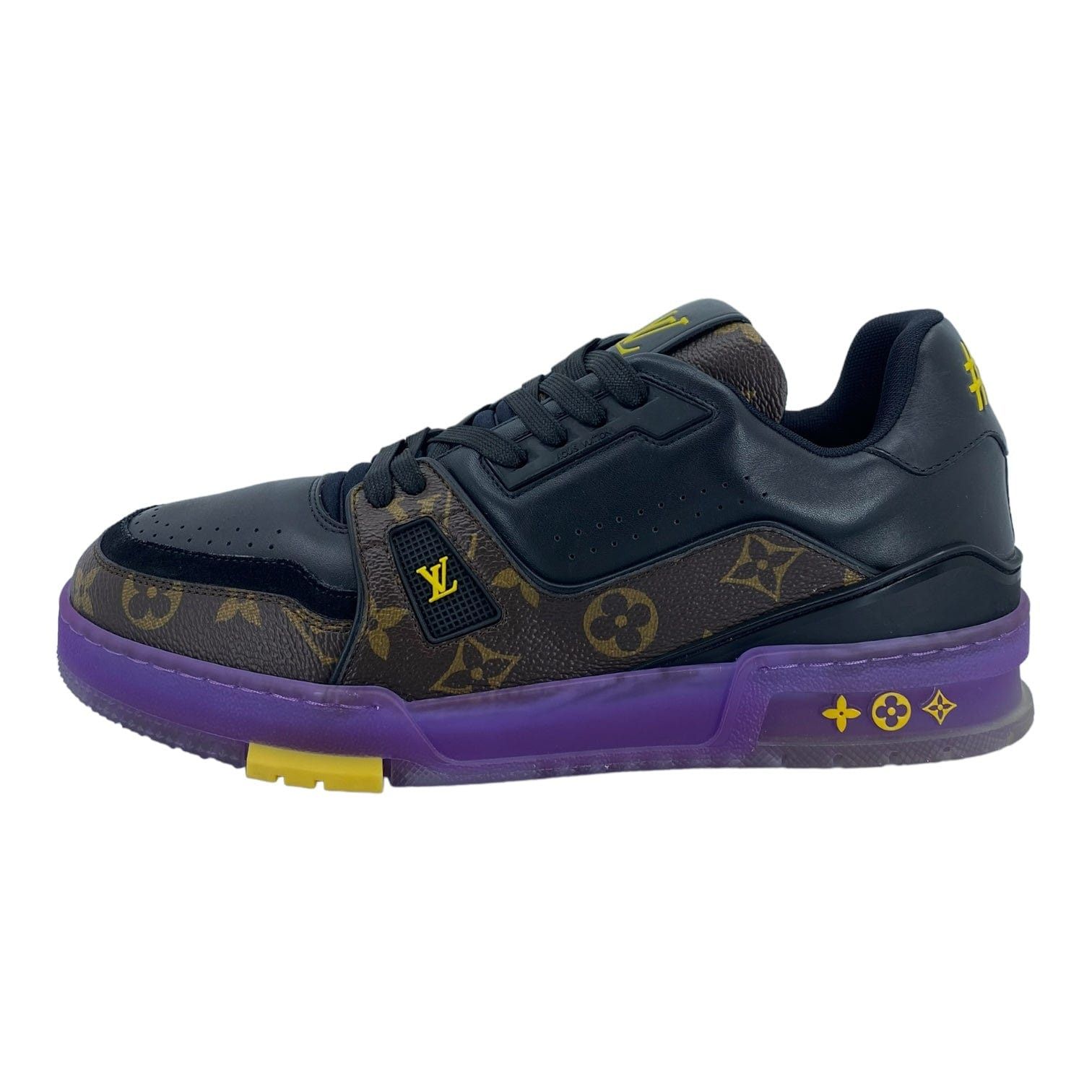 Louis Vuitton LV Trainer Low Monogram Purple Size US 7.5 / EU 40-41 - 2 Thumbnail