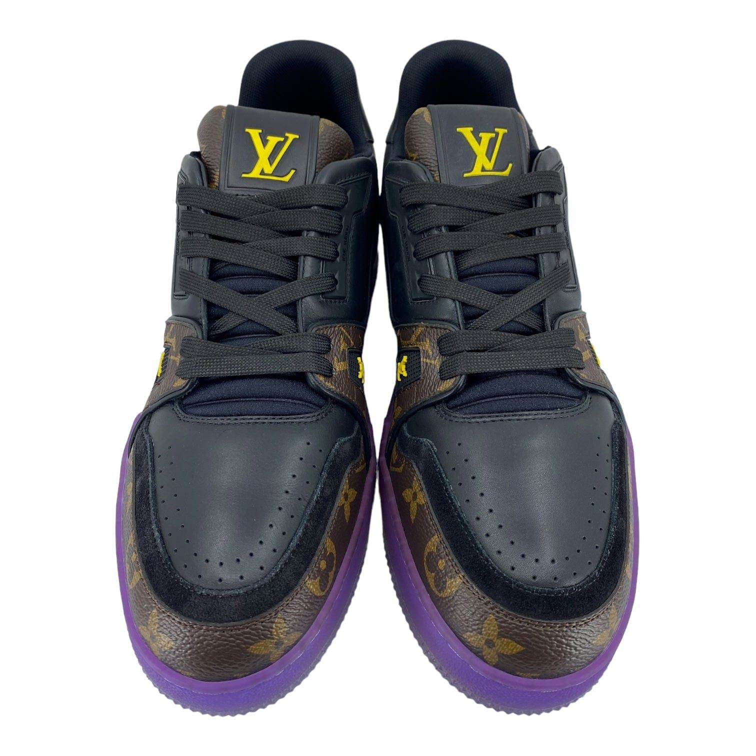 Louis Vuitton LV Trainer Low Monogram Purple Size US 7.5 / EU 40-41 - 5 Thumbnail