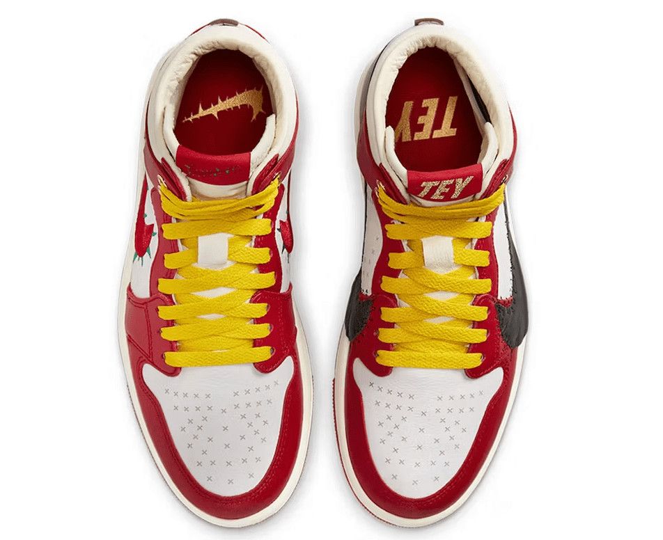 Nike 1 High Zoom Air CMFT 2 Teyana Taylor A Rose From Harlem (W) Size US 10.5 / IT 40.5 - 5 Thumbnail