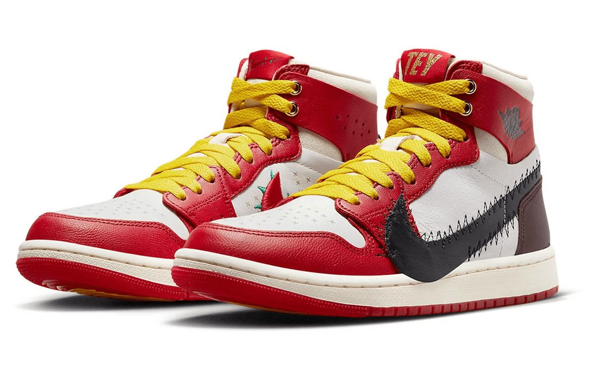 Nike 1 High Zoom Air CMFT 2 Teyana Taylor A Rose From Harlem (W) Size US 10.5 / IT 40.5 - 3 Thumbnail