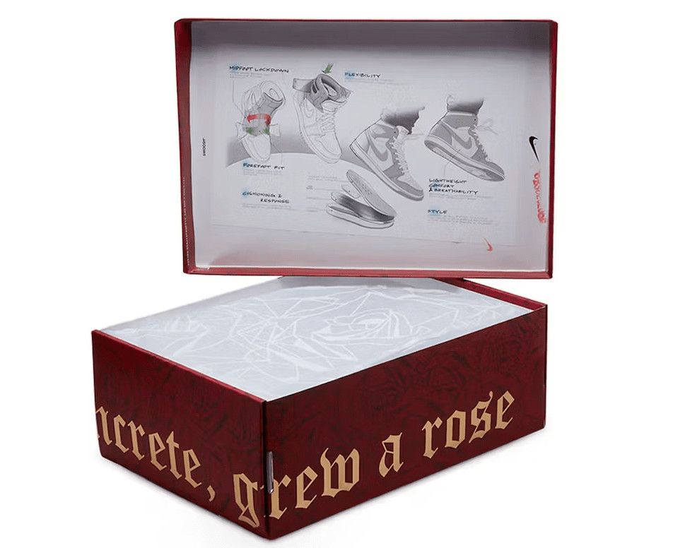 Nike 1 High Zoom Air CMFT 2 Teyana Taylor A Rose From Harlem (W) Size US 10.5 / IT 40.5 - 6 Thumbnail