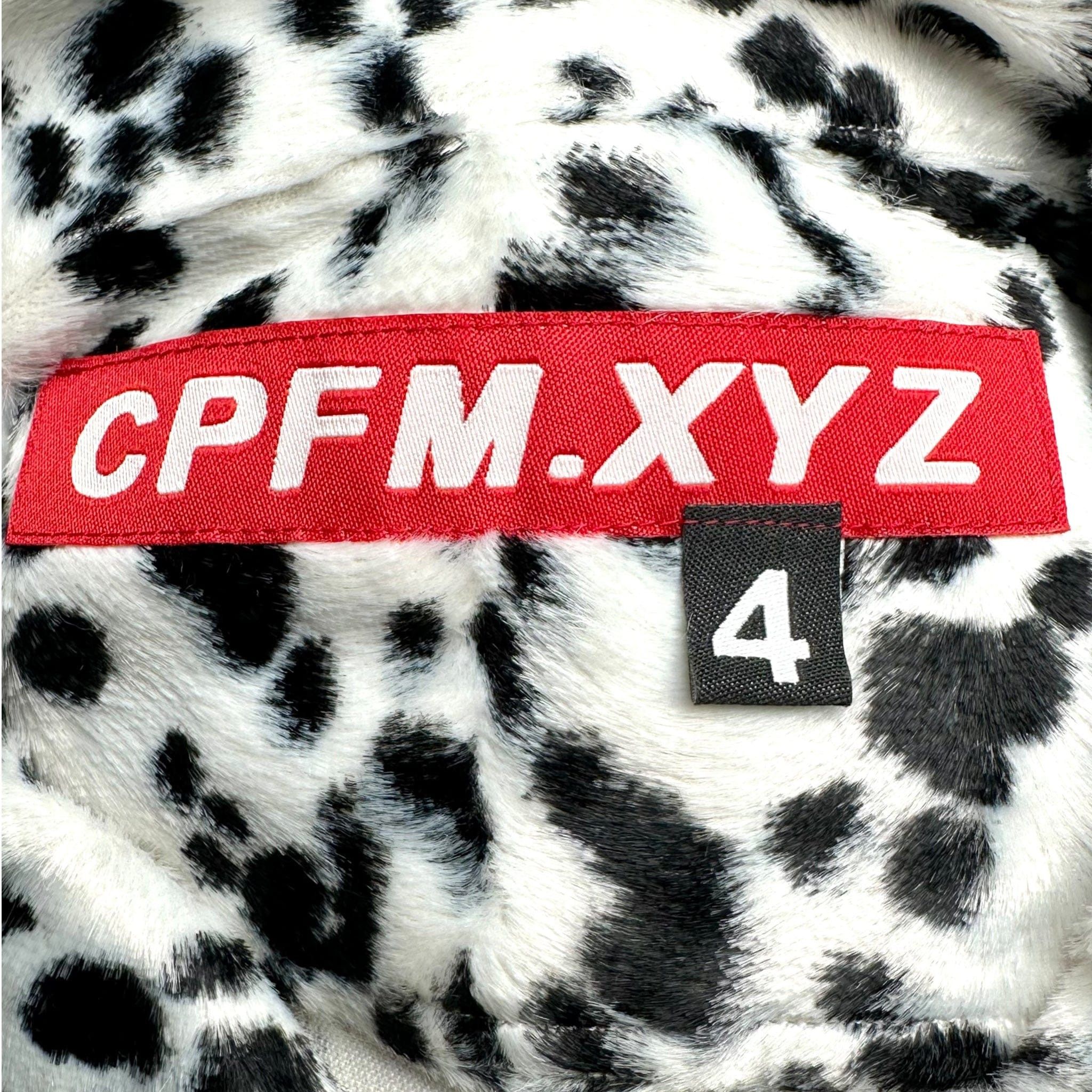 Cactus Plant Flea Market Leopard Zip Work Jacket Grey Size US L / EU 52-54 / 3 - 4 Thumbnail