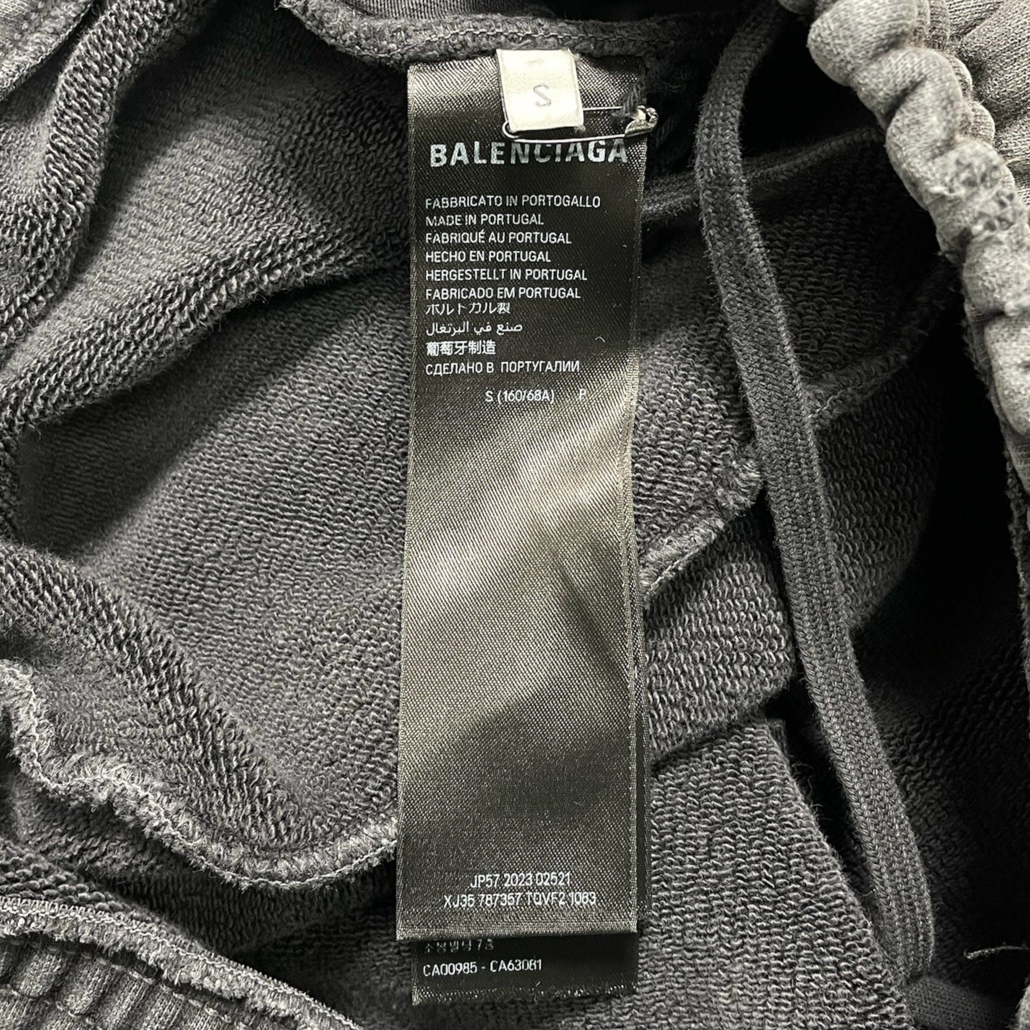 Balenciaga Slogan Sweatpants Steel Blue Size US 30 / EU 46 - 5 Thumbnail