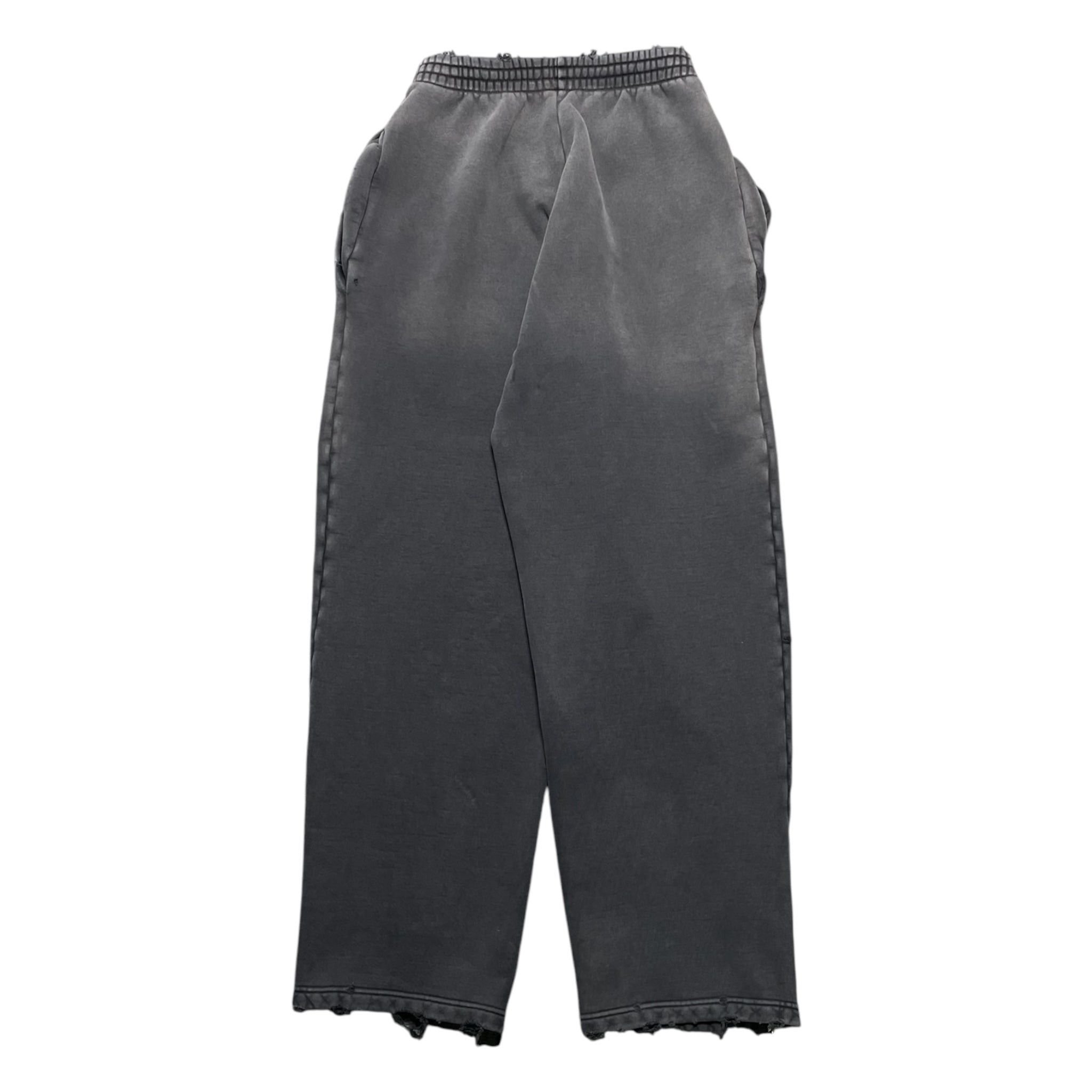 Balenciaga Slogan Sweatpants Steel Blue Size US 30 / EU 46 - 2 Thumbnail