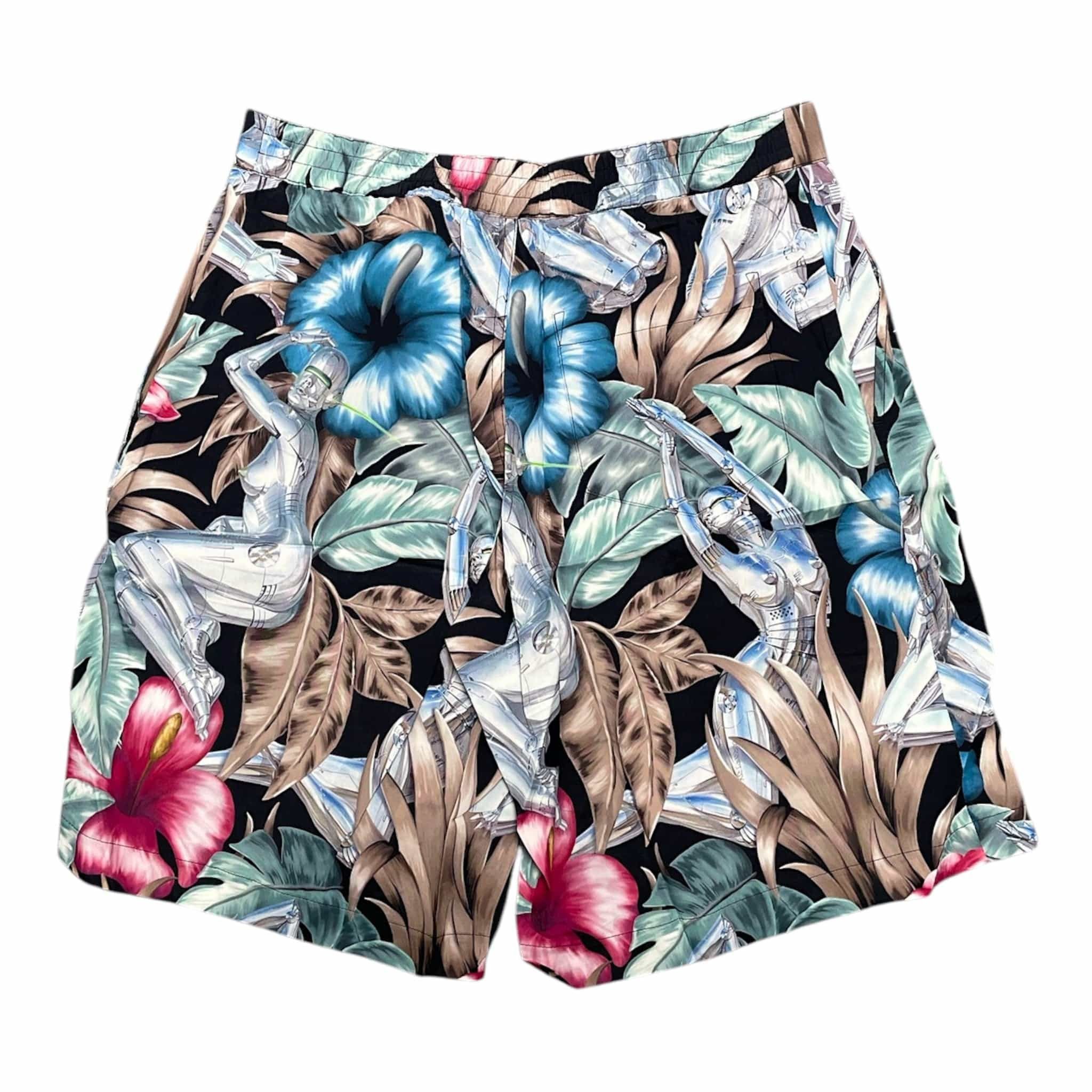 Dior Dior x Sorayama Technical Fabric Bermuda Shorts Print Size US 31 - 2 Thumbnail