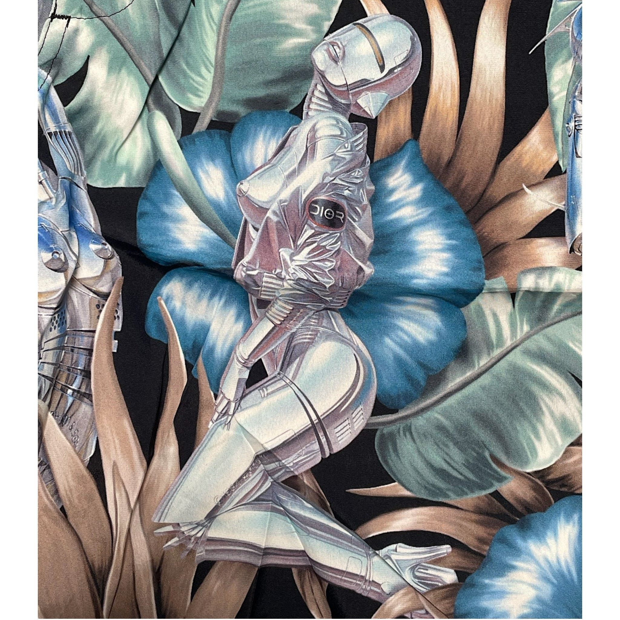 Dior Dior x Sorayama Technical Fabric Bermuda Shorts Print Size US 31 - 3 Thumbnail