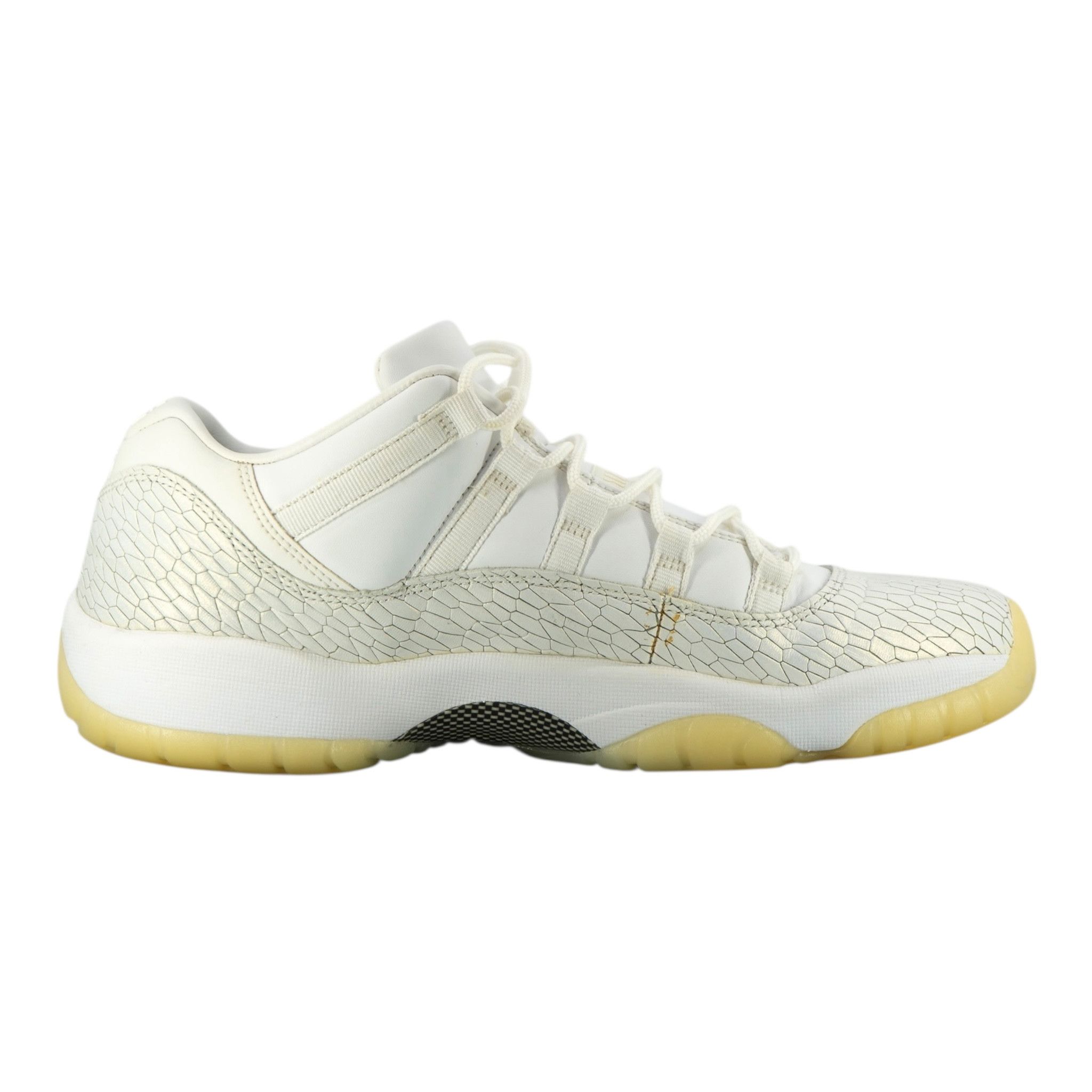 Nike 11 Retro Low Heiress Pure Platinum (GS) Size US 9.5 / EU 42-43 - 4 Thumbnail
