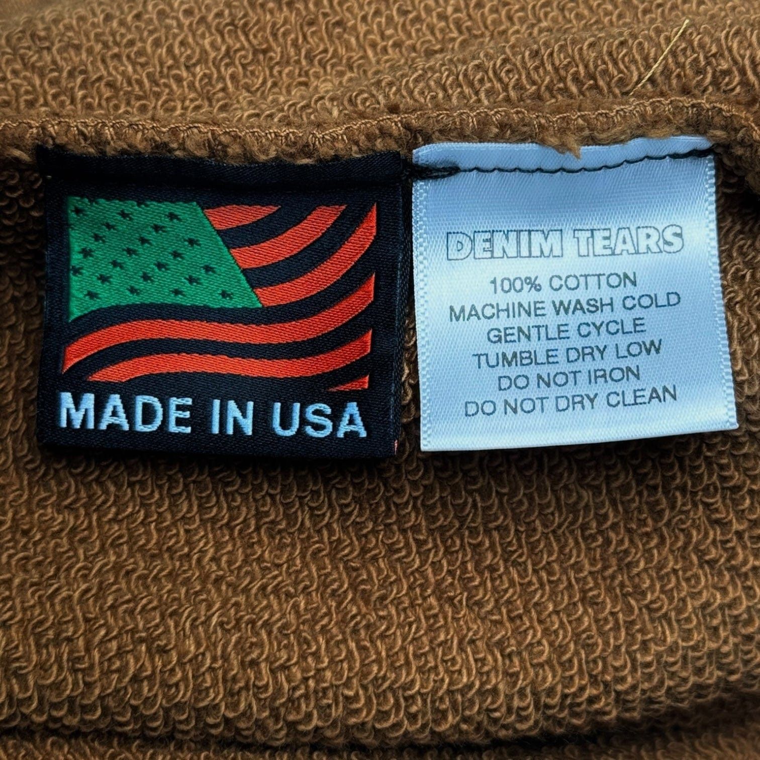 DENIM TEARS African Diaspora Goods Sweatshorts Brown Size US 40 / EU 56 - 4 Thumbnail